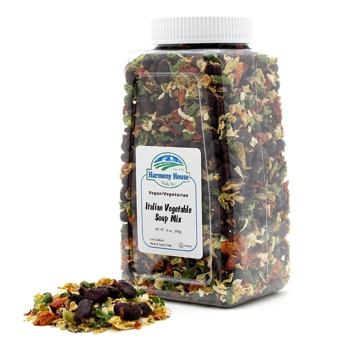 Harmony House Italian Vegetable Soup Mix - Plain (12.5 oz) - Image 4