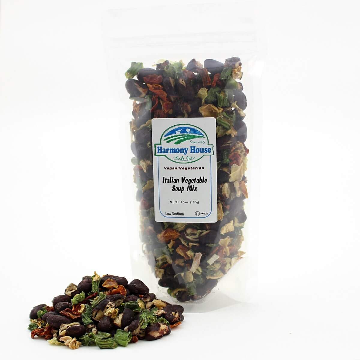 Harmony House Italian Vegetable Soup Mix - Plain (3.5 oz) - Image 5