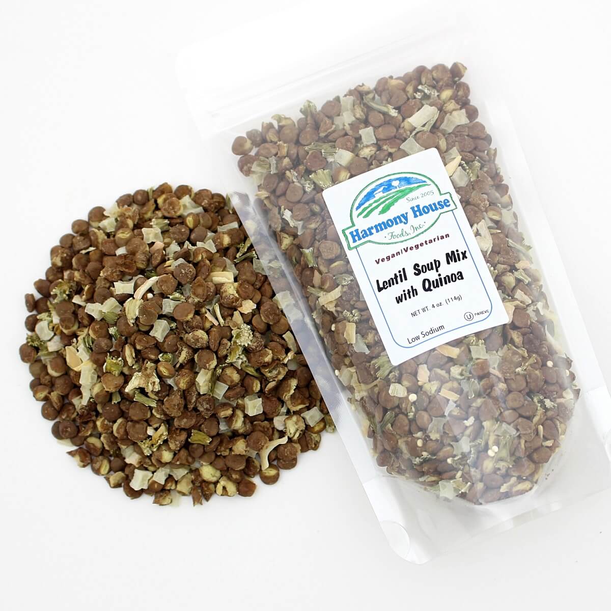 Harmony House Lentil Soup Mix - Plain (4 oz) - Image 3