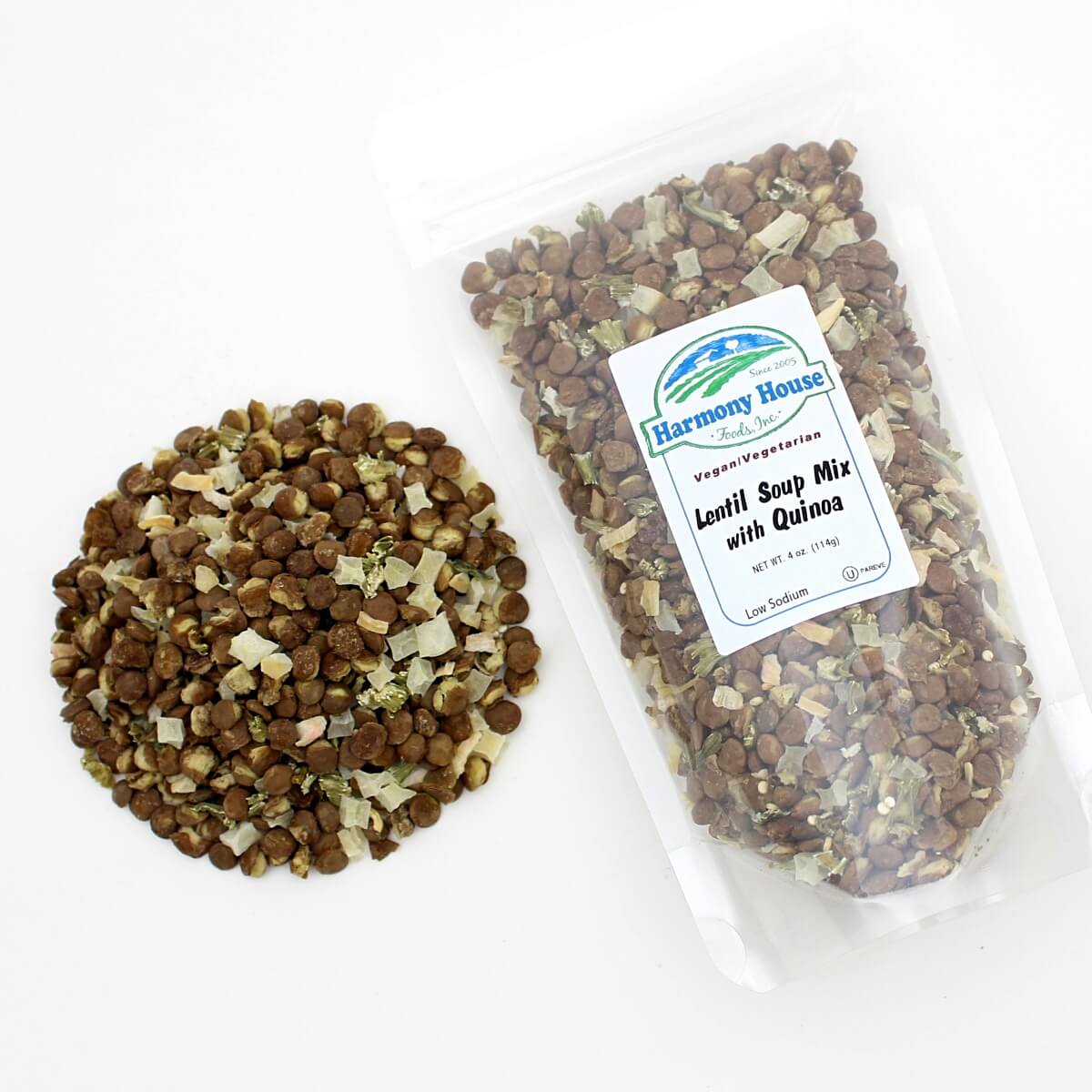 Harmony House Lentil Soup Mix - Plain (4 oz) - Image 4
