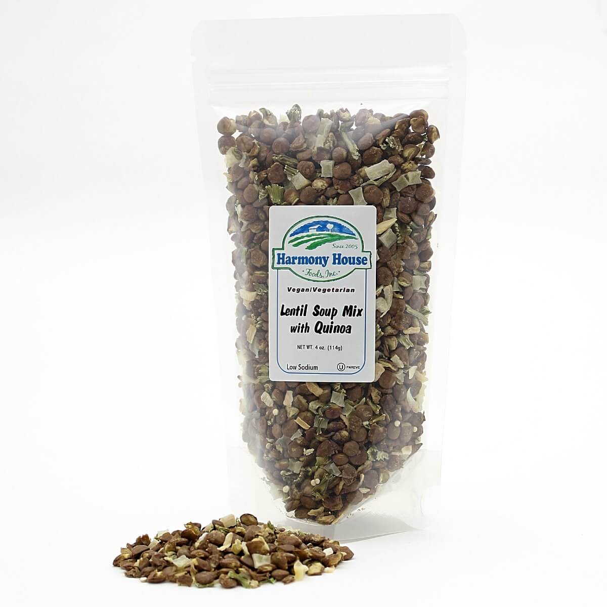 Harmony House Lentil Soup Mix - Plain (4 oz) - Image 5