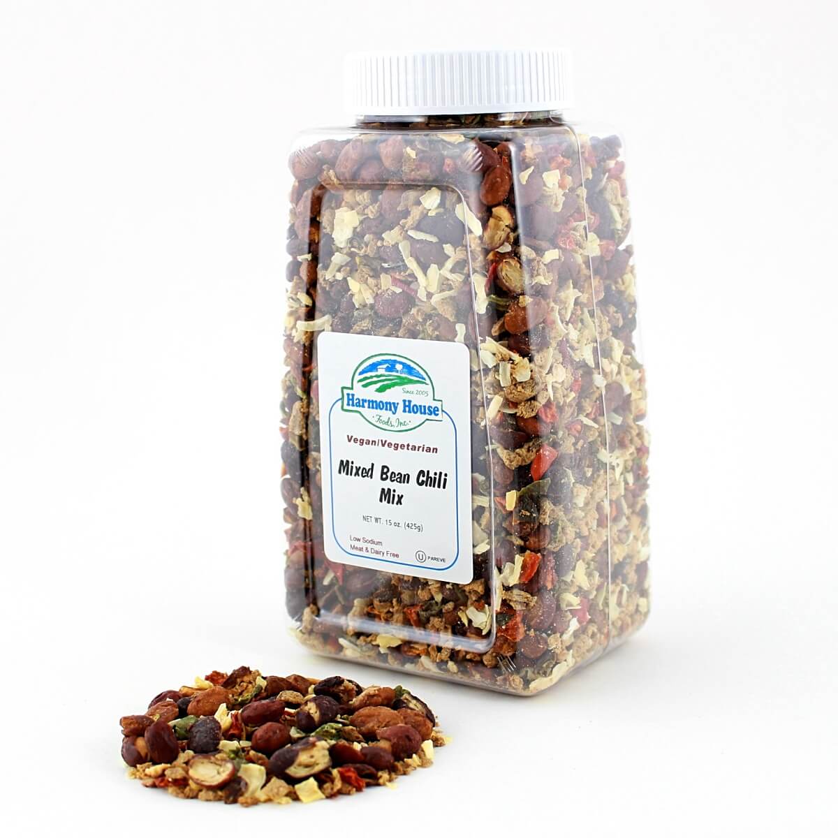 Harmony House Mixed Bean Chili Mix - Plain (15 oz) - Image 4