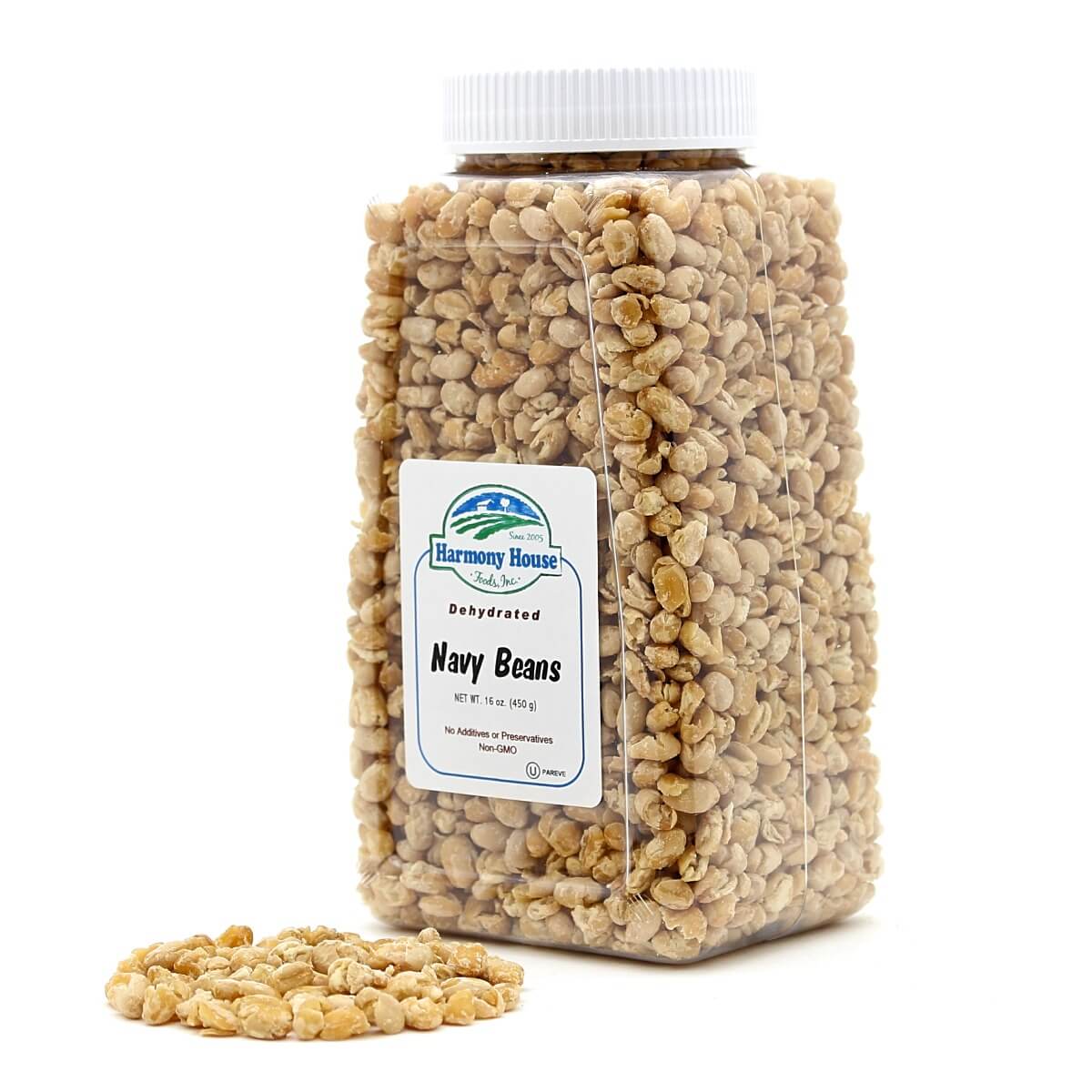 Harmony House Navy Beans (16 oz) - Image 3