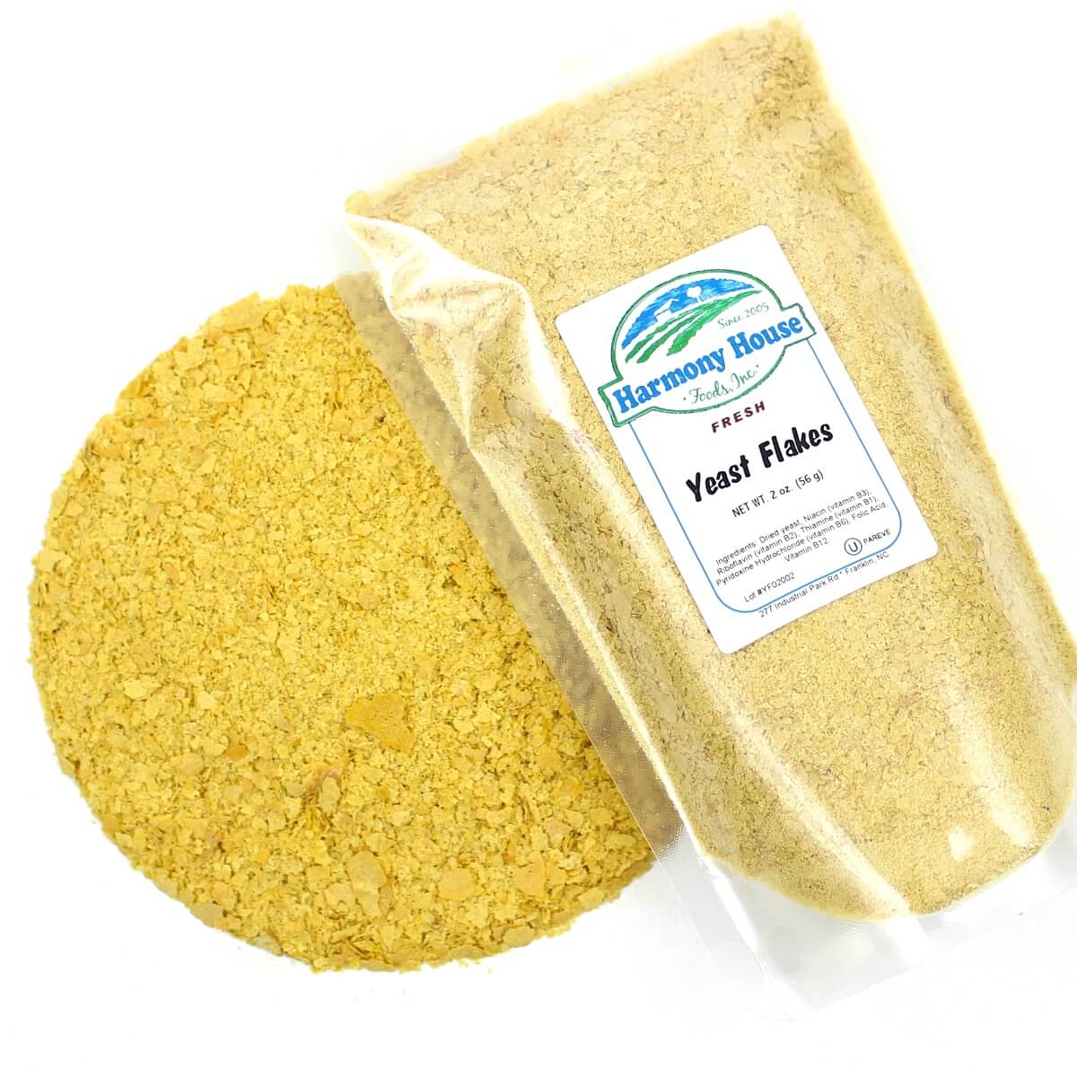 Harmony House Nutritional Yeast Flakes (2 oz) - Image 3