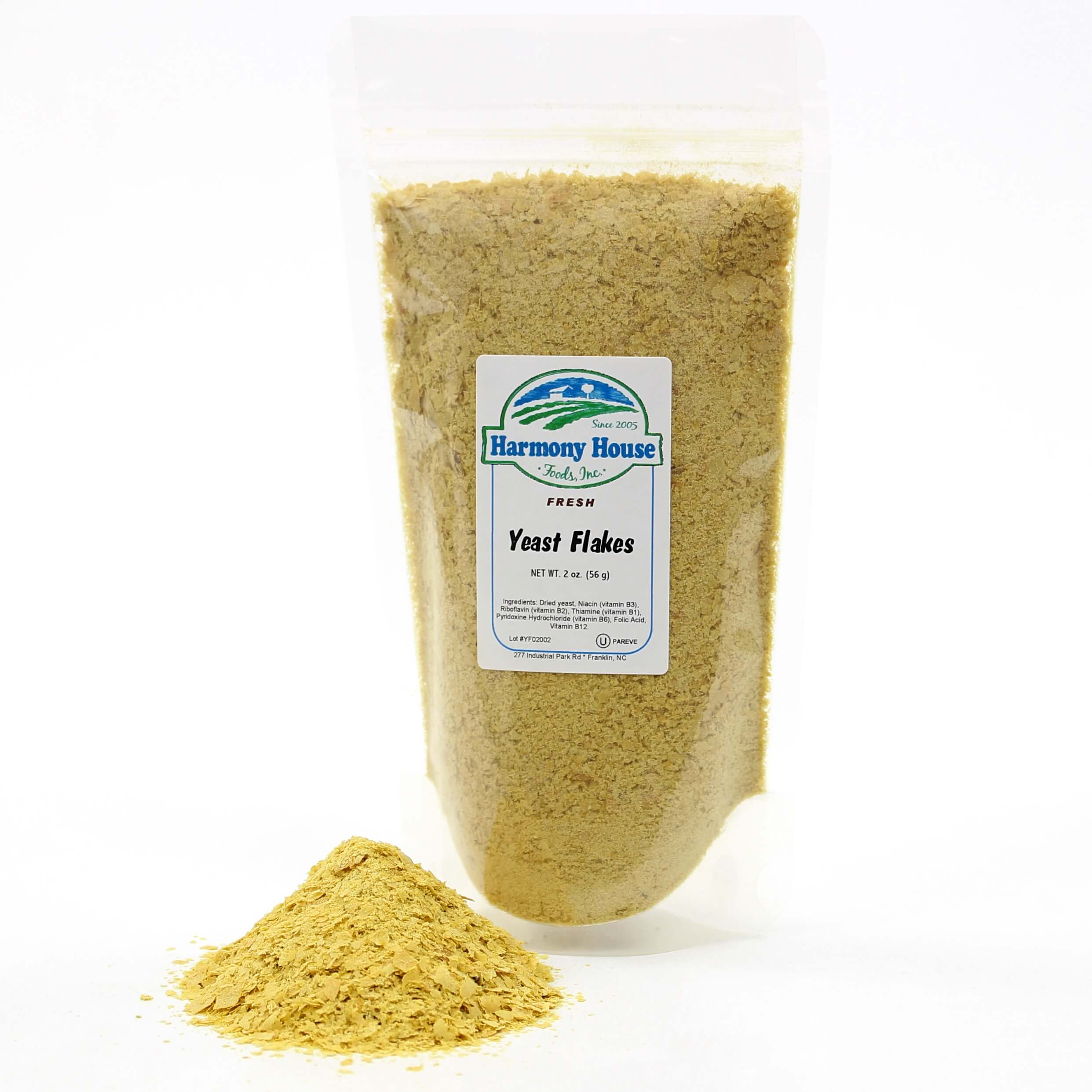 Harmony House Nutritional Yeast Flakes (2 oz) - Image 5