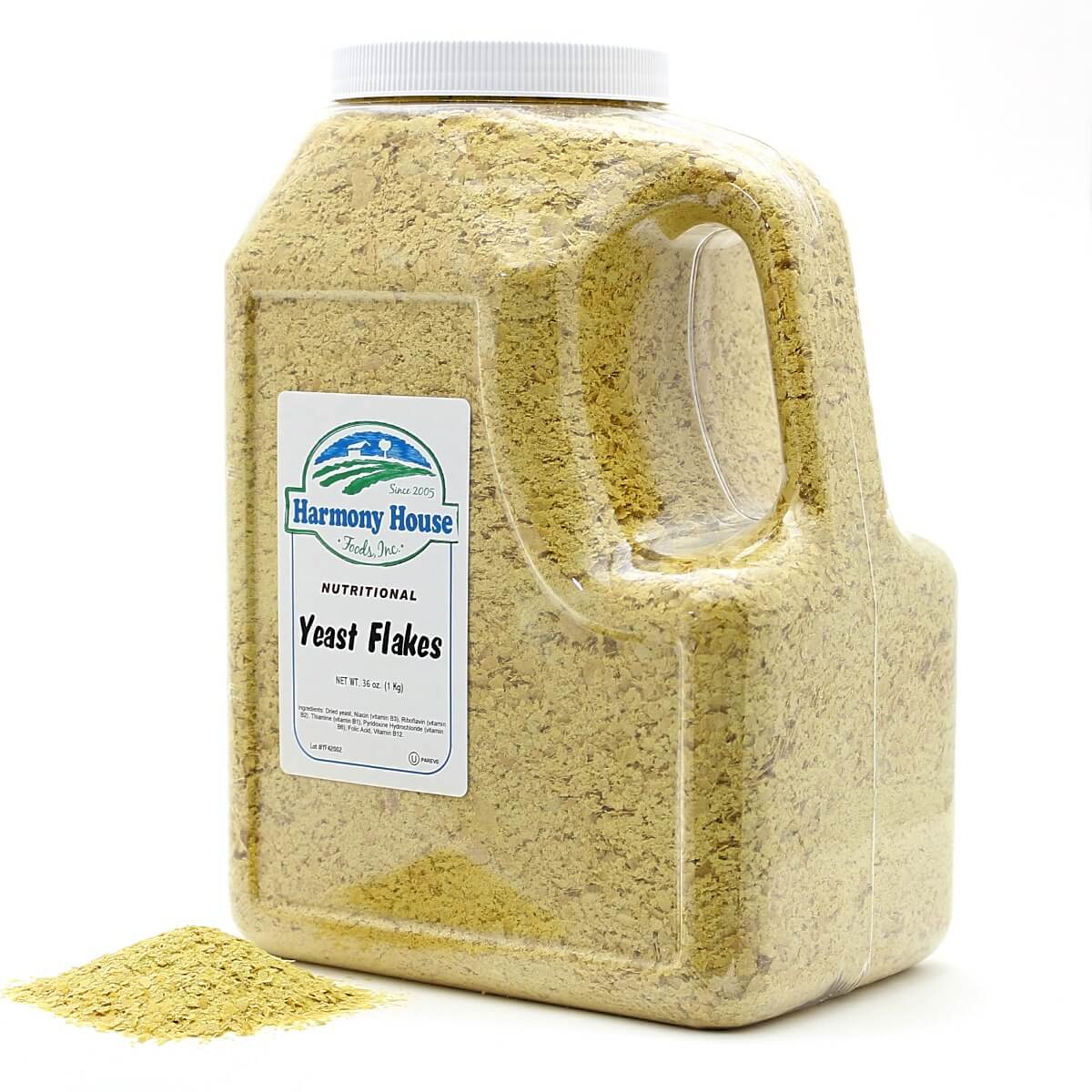 Harmony House Nutritional Yeast Flakes (36 oz) - Image 5