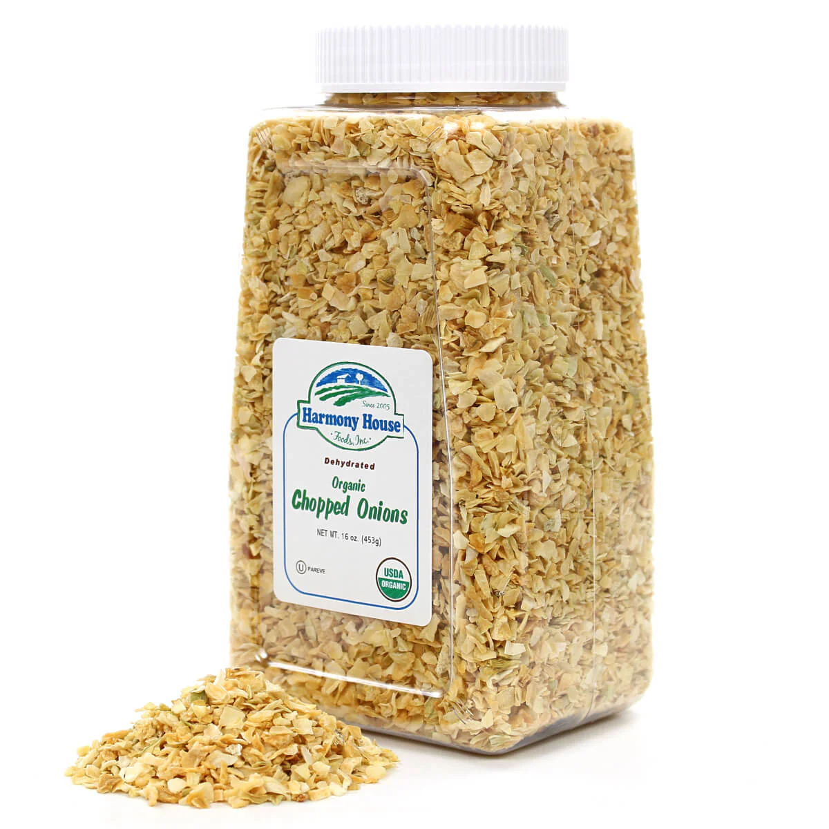 Harmony House Organic Dried Onions (16 oz) - Image 3