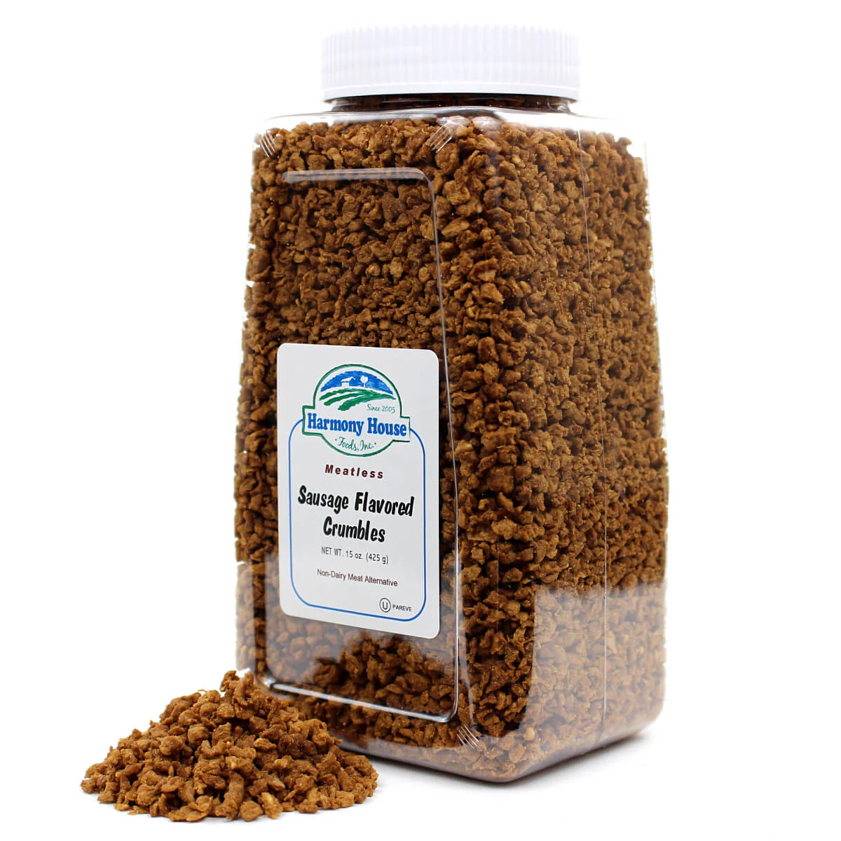 Harmony House Sausage Flavored Crumbles (15 oz) - Image 3