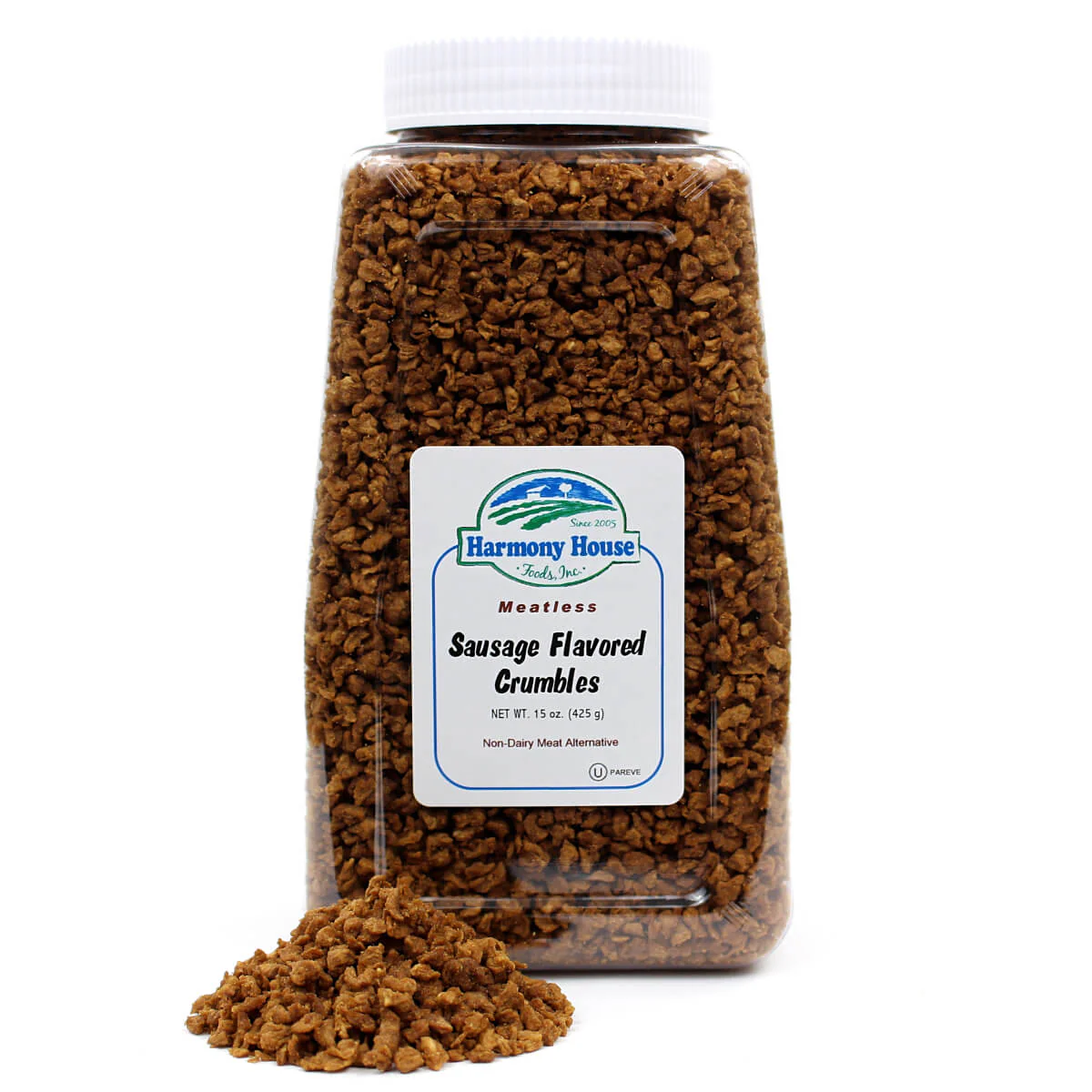 Harmony House Sausage Flavored Crumbles (15 oz) - Image 4