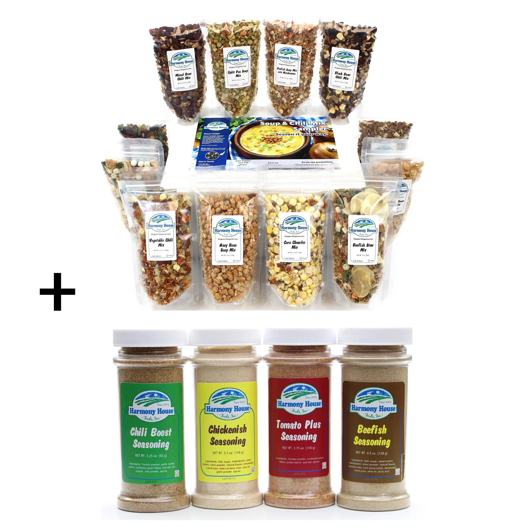 Harmony House Soup and Chili Mix Sampler COMBO