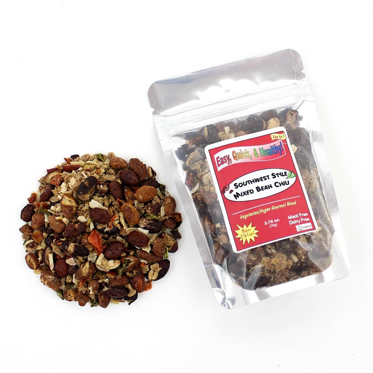 Harmony House Southwest Style Mixed Bean Chili (2.75 oz) - Image 4