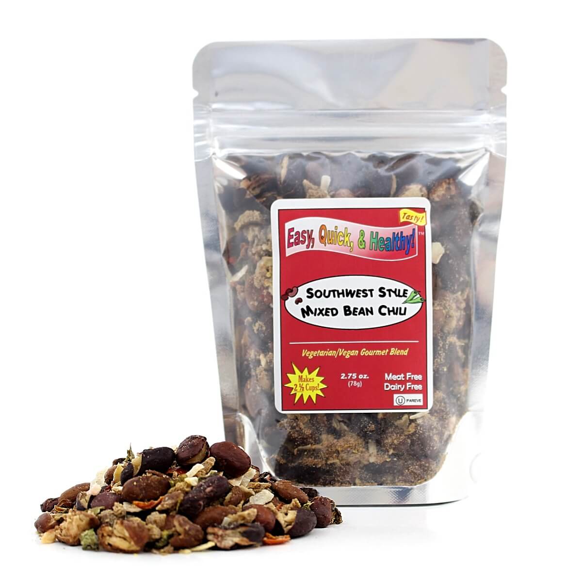 Harmony House Southwest Style Mixed Bean Chili (2.75 oz) - Image 5