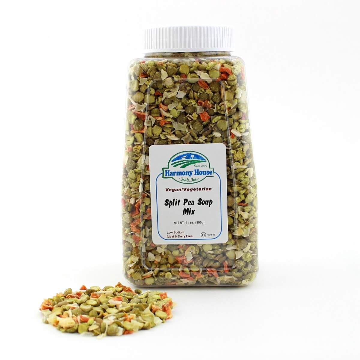 Harmony House Split Pea Soup Mix - Plain (21 oz) - Image 3