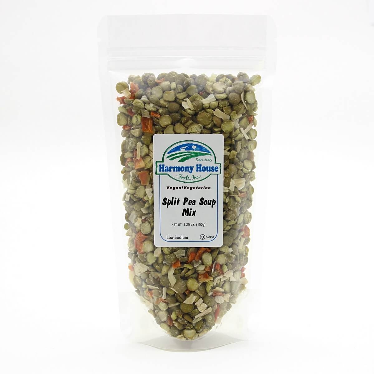 Harmony House Split Pea Soup Mix - Plain (5.25 oz)