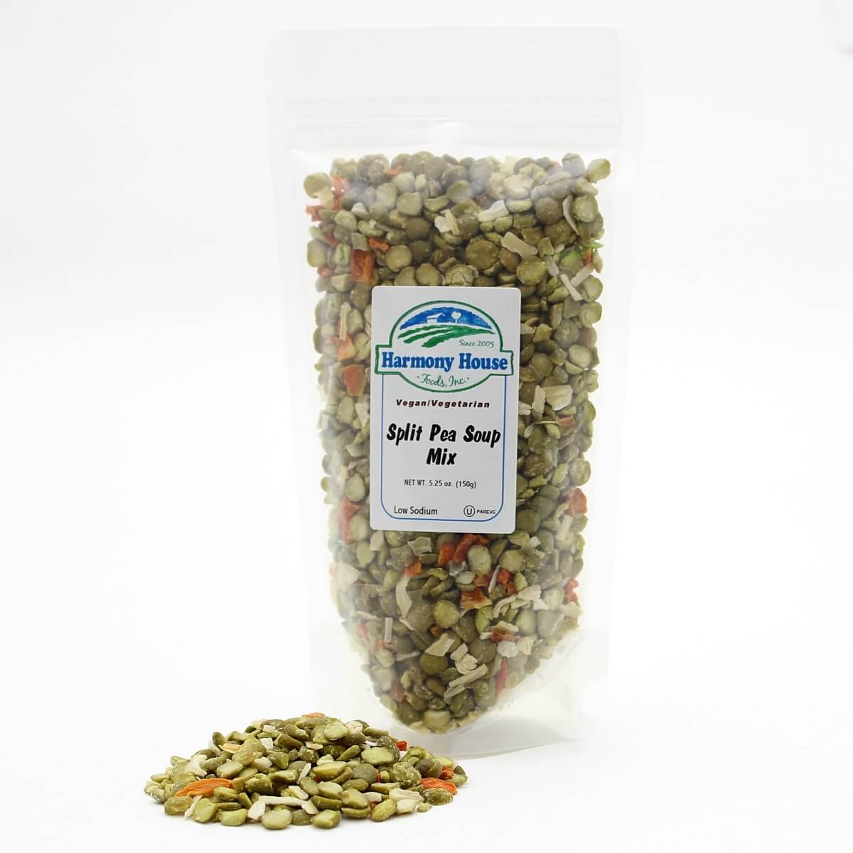 Harmony House Split Pea Soup Mix - Plain (5.25 oz) - Image 5