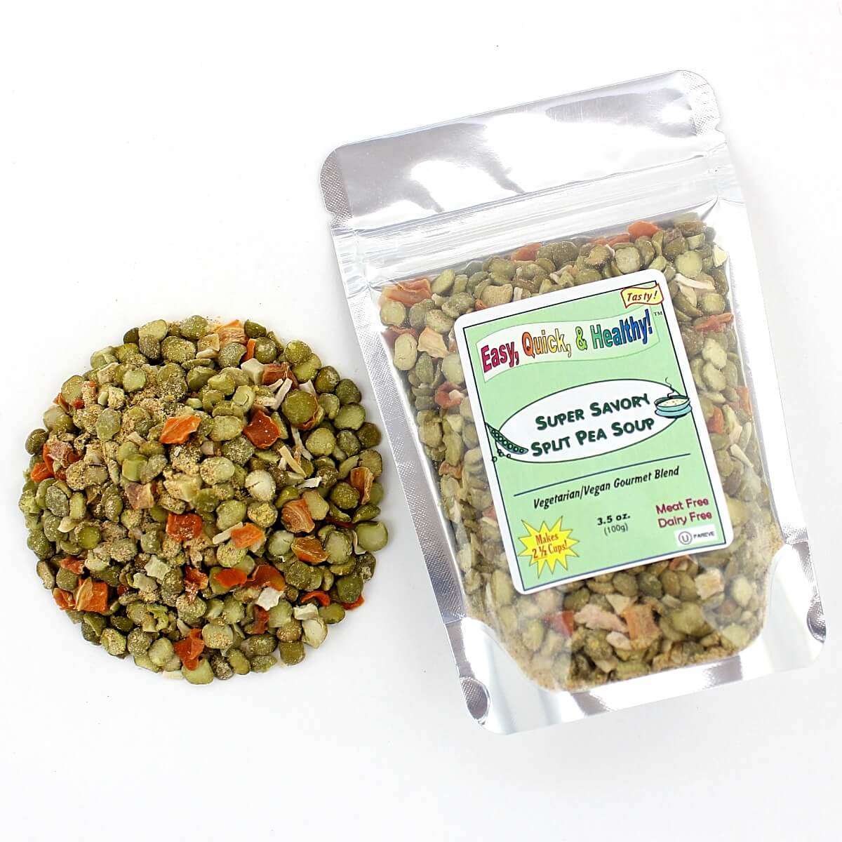 Harmony House Super Savory Split Pea Soup (3.5 oz) - Image 4