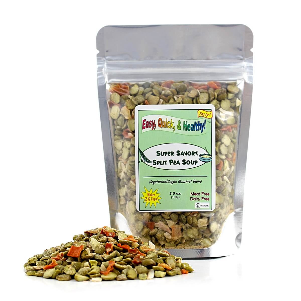 Harmony House Super Savory Split Pea Soup (3.5 oz) - Image 5