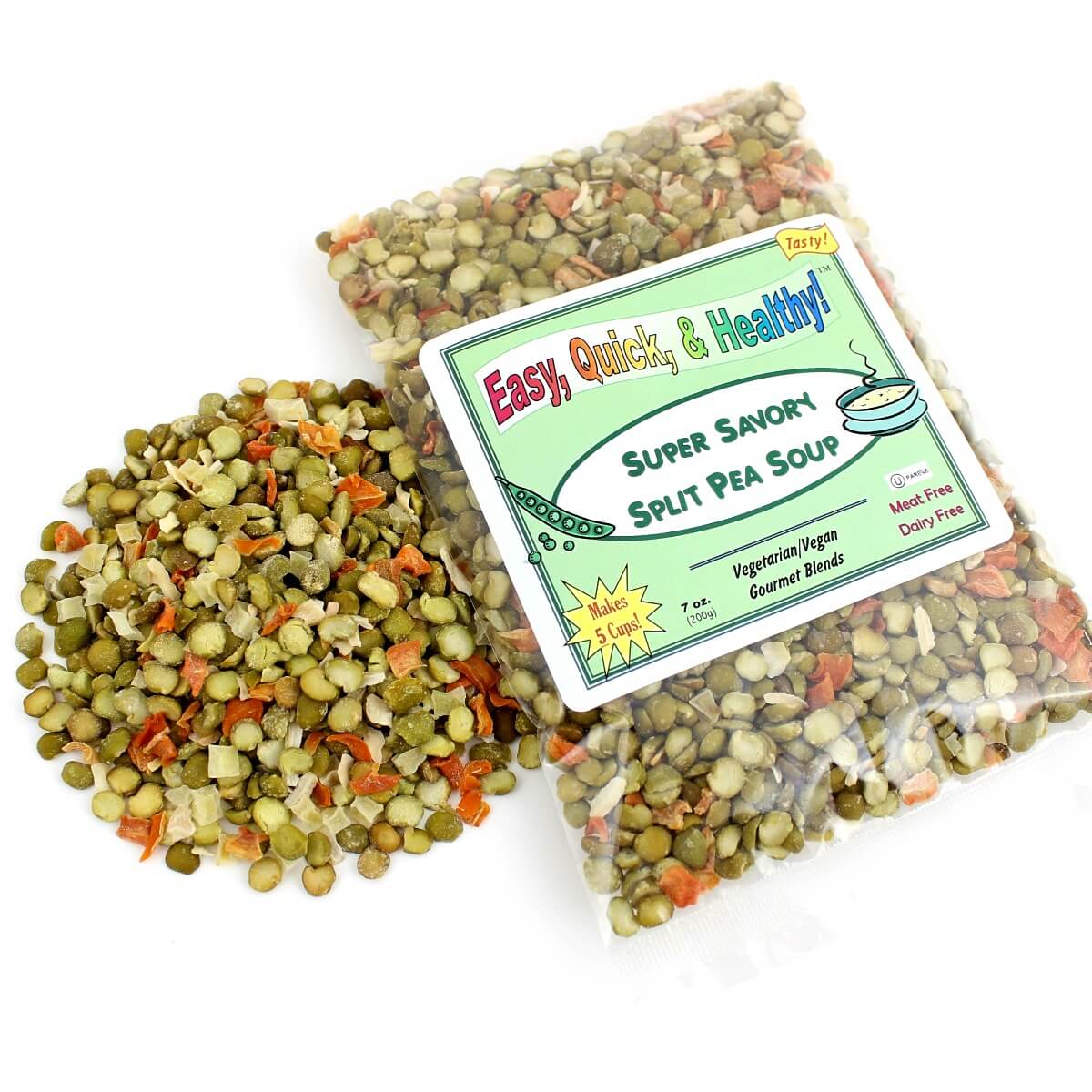 Harmony House Super Savory Split Pea Soup (7 oz) - Image 3