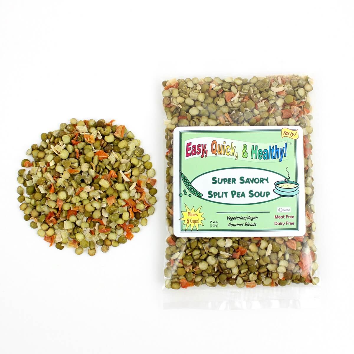Harmony House Super Savory Split Pea Soup (7 oz) - Image 4