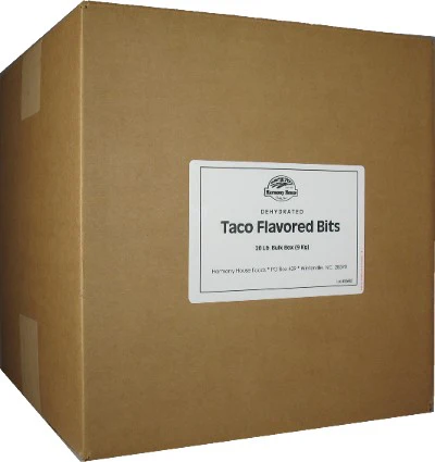 Harmony House Taco Flavored Bits (20 lbs) - Image 2