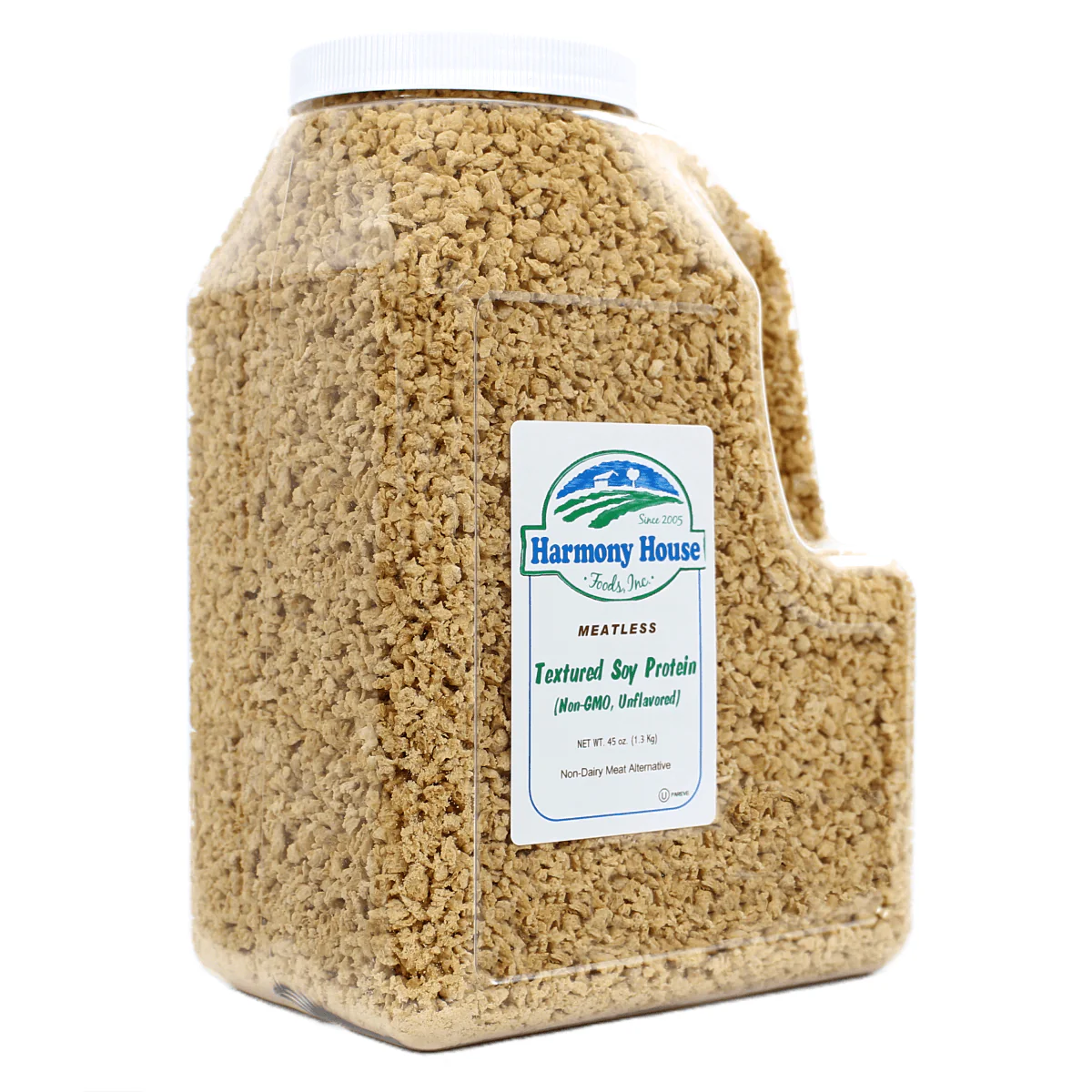 Harmony House Textured Soy Protein (Non-GMO, Unflavored) (45 oz) - Image 3