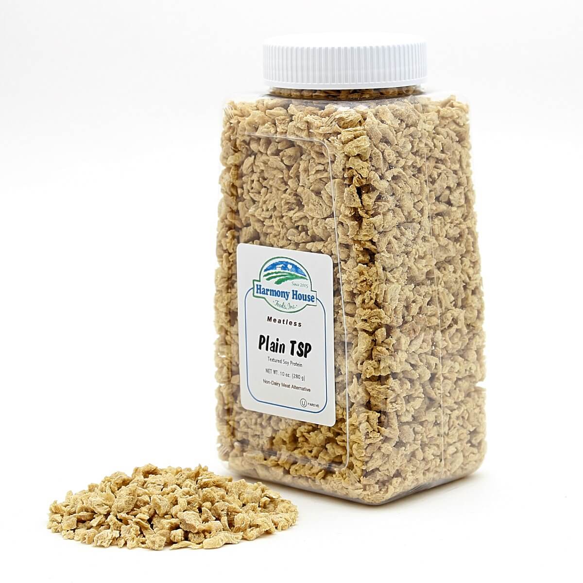 Harmony House Textured Soy Protein (Unflavored) (10 oz) - Image 4
