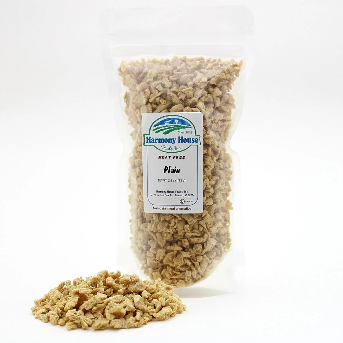 Harmony House Textured Soy Protein (Unflavored) (2.5 oz) - Image 3