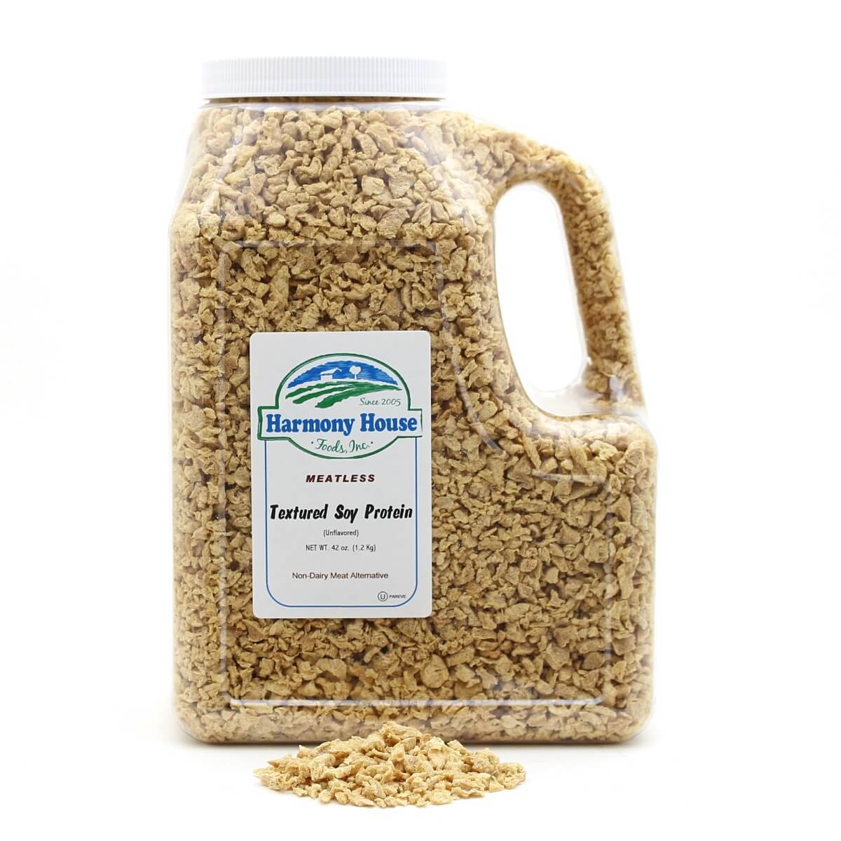 Harmony House Textured Soy Protein (Unflavored) (42 oz) - Image 3