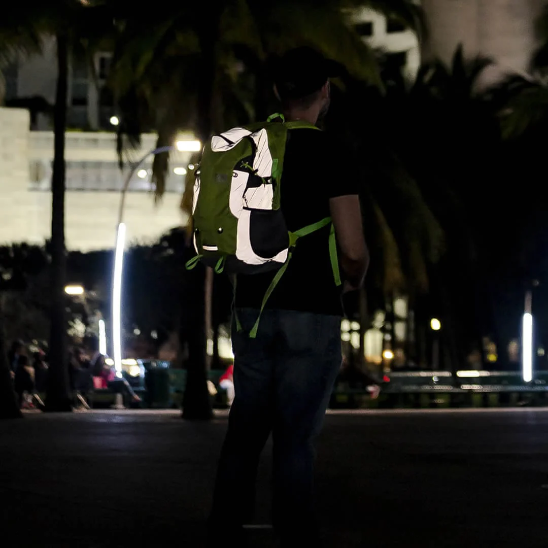 Hi Vis Reflective Commuter Bike Backpack | Riderbag Reflektor35 - Image 11