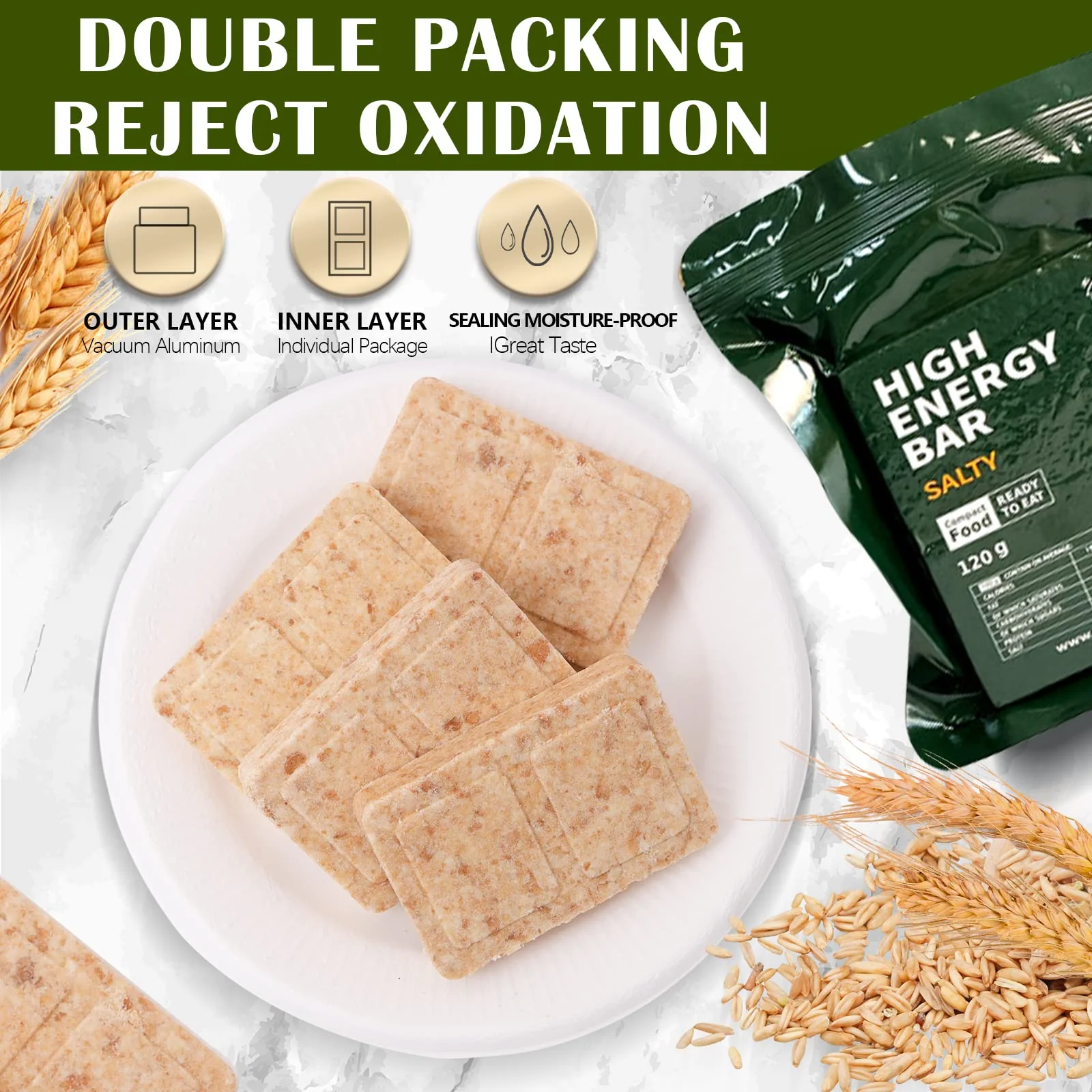 High Energy Ration Bars - Lightly Salted and Multi Vitamin (2 Pack) - Image 6