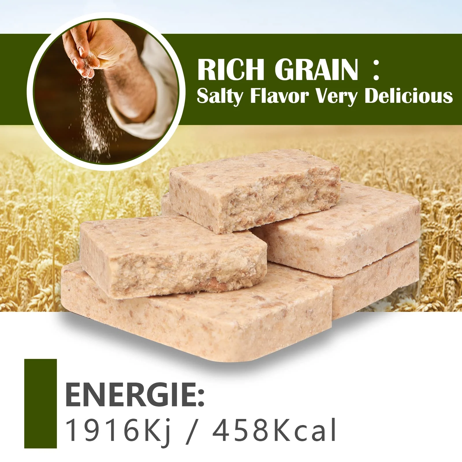 High Energy Ration Bars - Lightly Salted and Multi Vitamin (2 Pack) - Image 9