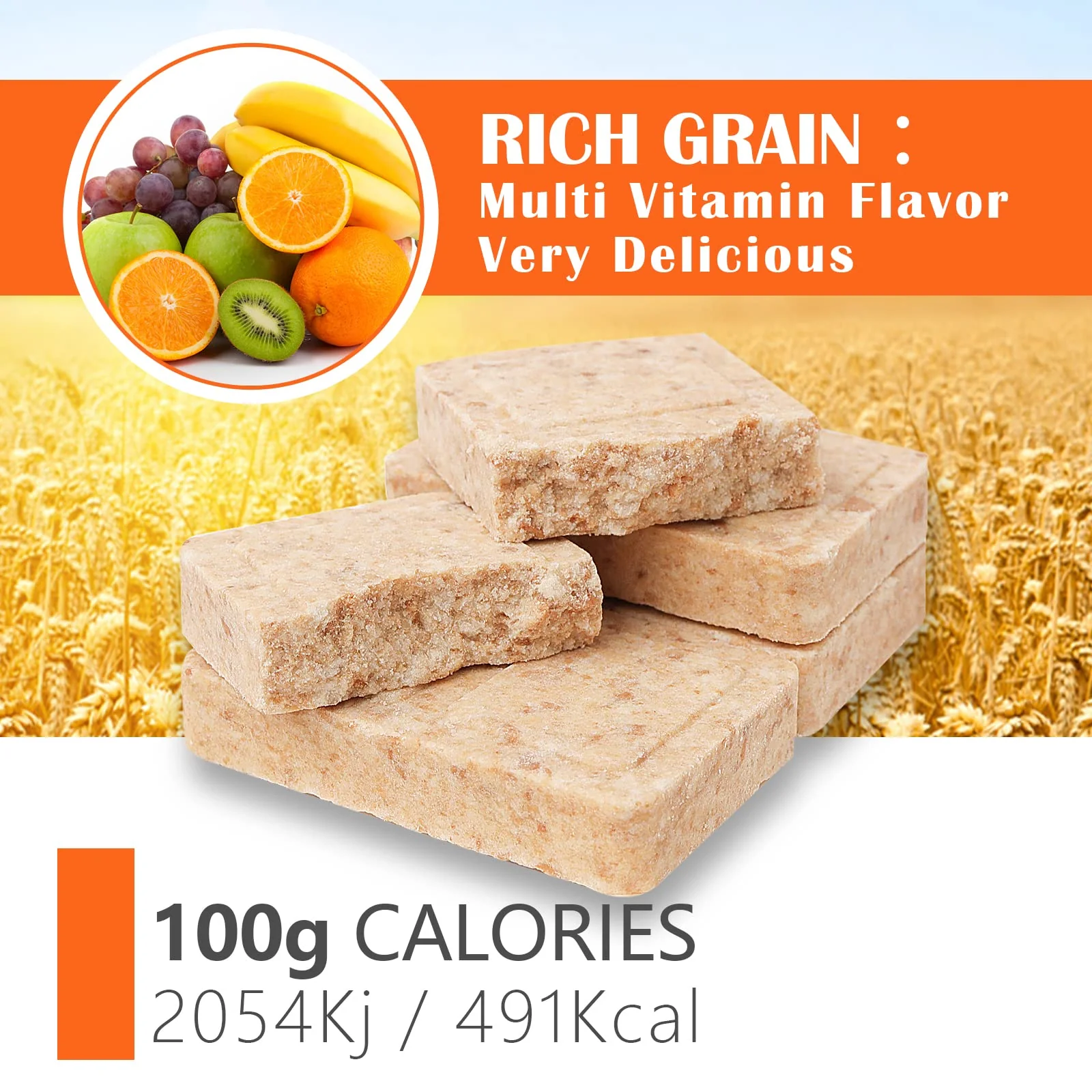 High Energy Ration Bars - Multi Vitamin (12 Count) - Image 5