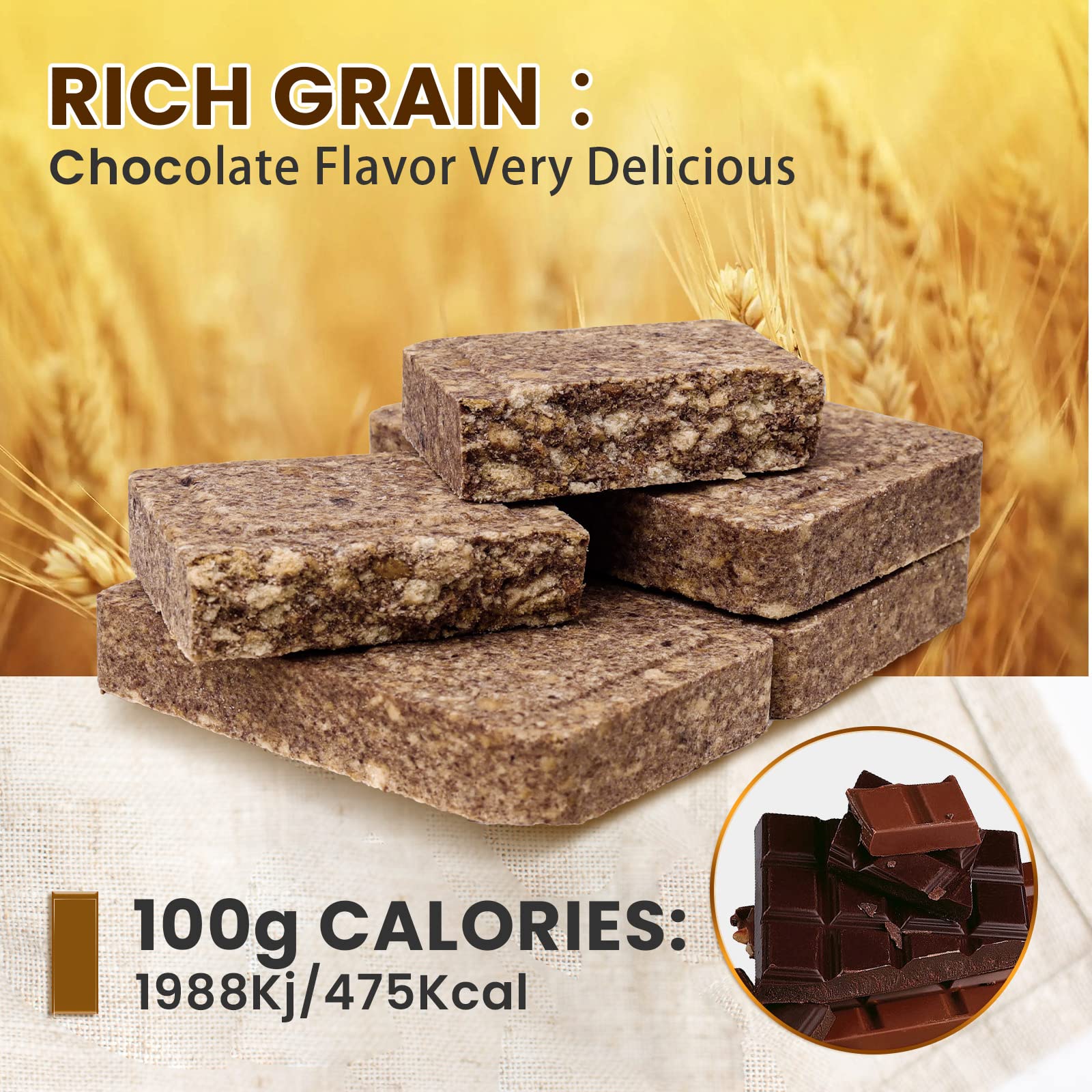 High Energy Ration Bars - Multi Vitamin and Chocolate (2 Pack) - Image 5