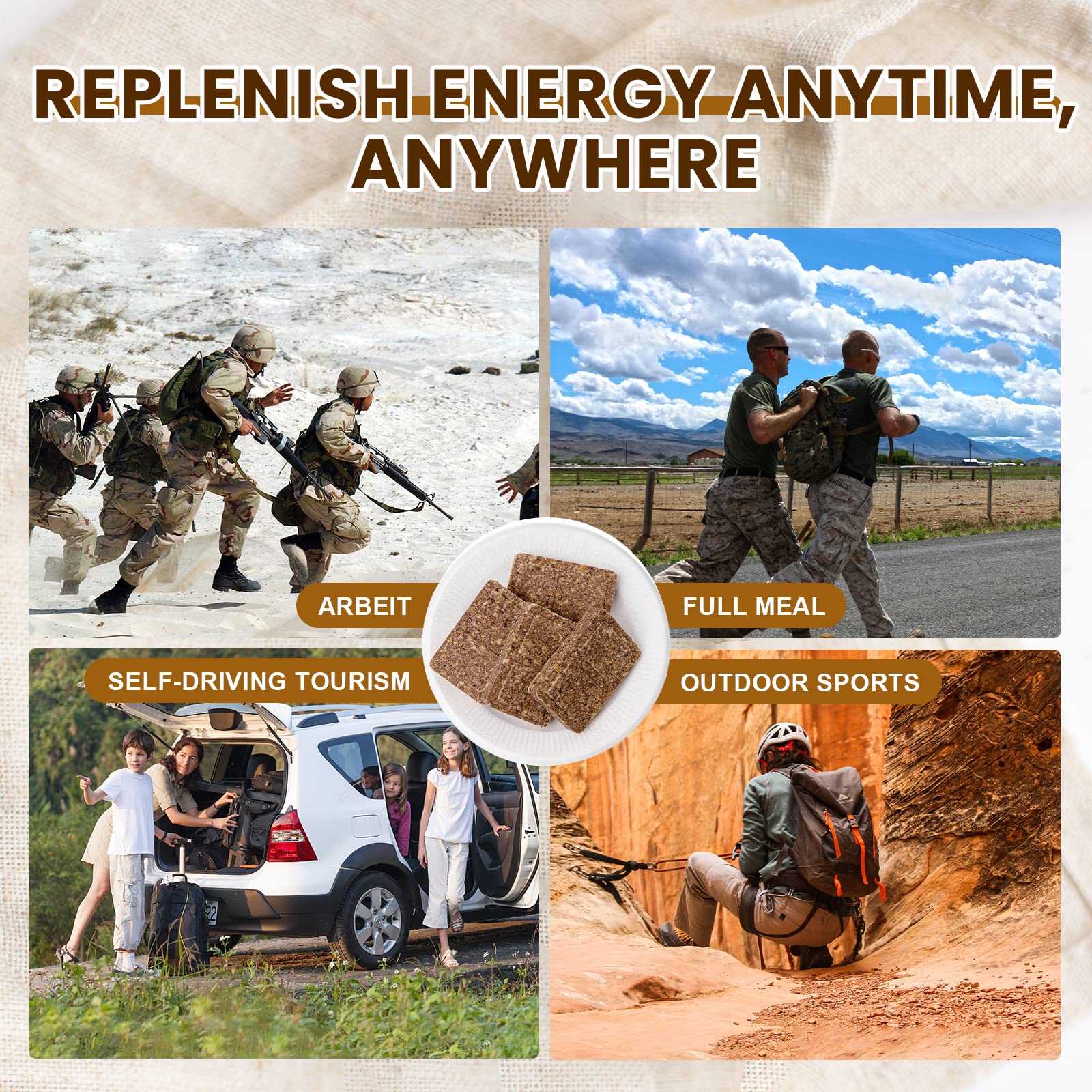 High Energy Ration Bars - Multi Vitamin and Chocolate (2 Pack) - Image 7