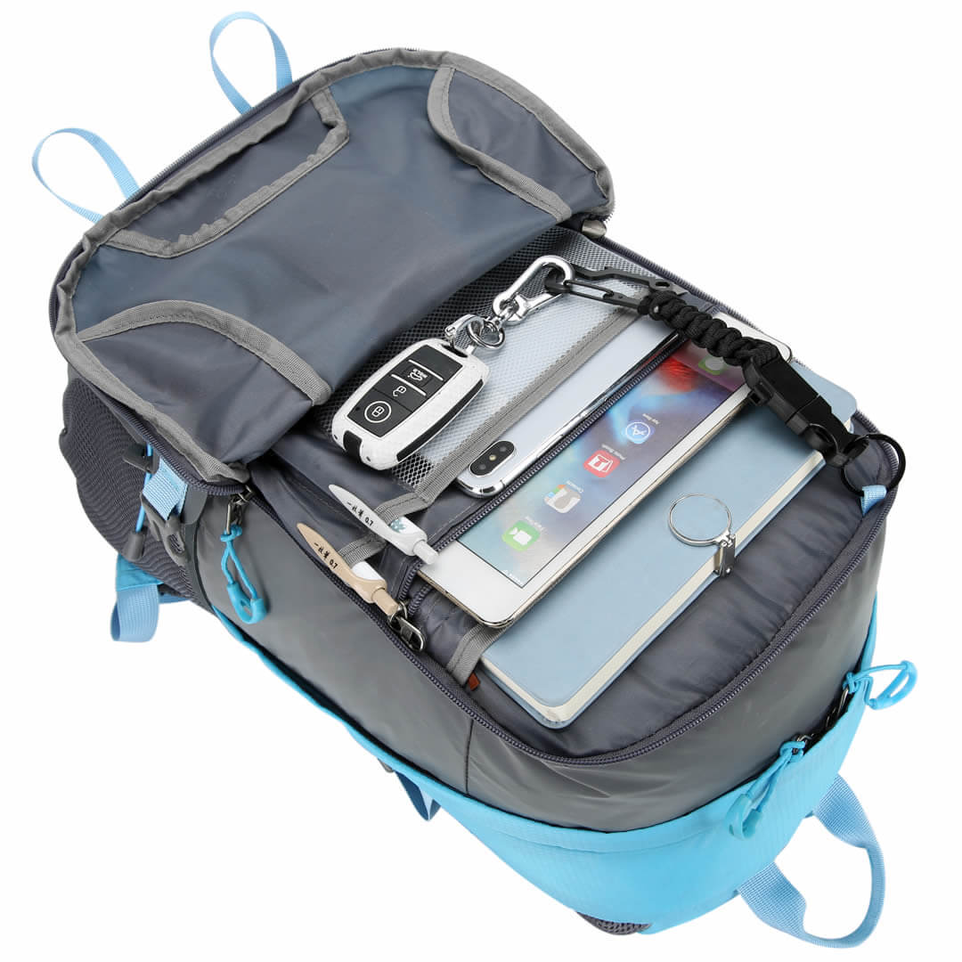 High Visibility Blue Reflective Commuter Bike Backpack |Riderbag Reflektor35 - Image 8