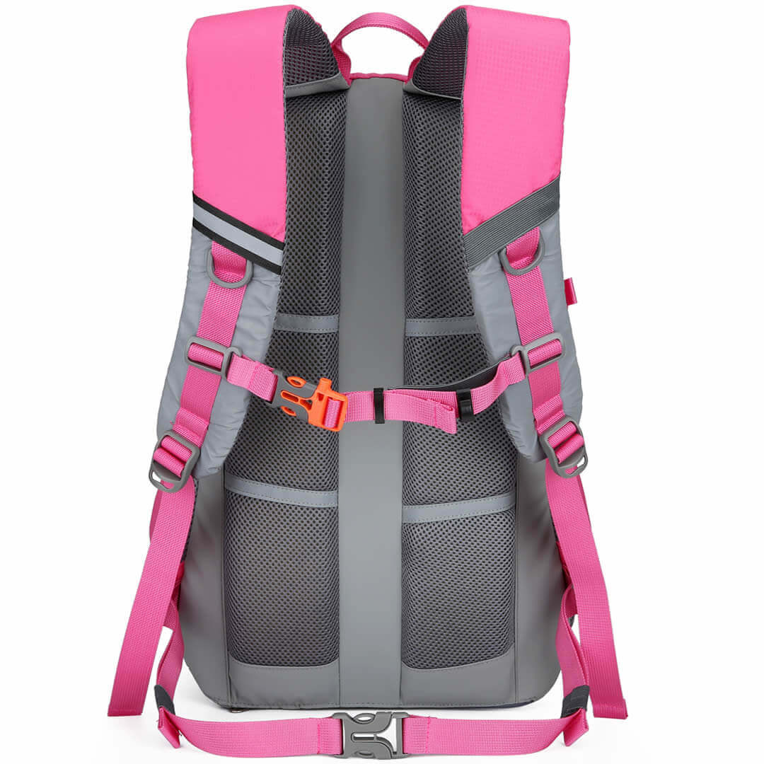 High Visibility Pink Reflective Commuter Bike Backpack | Riderbag Reflektor35 - Image 7