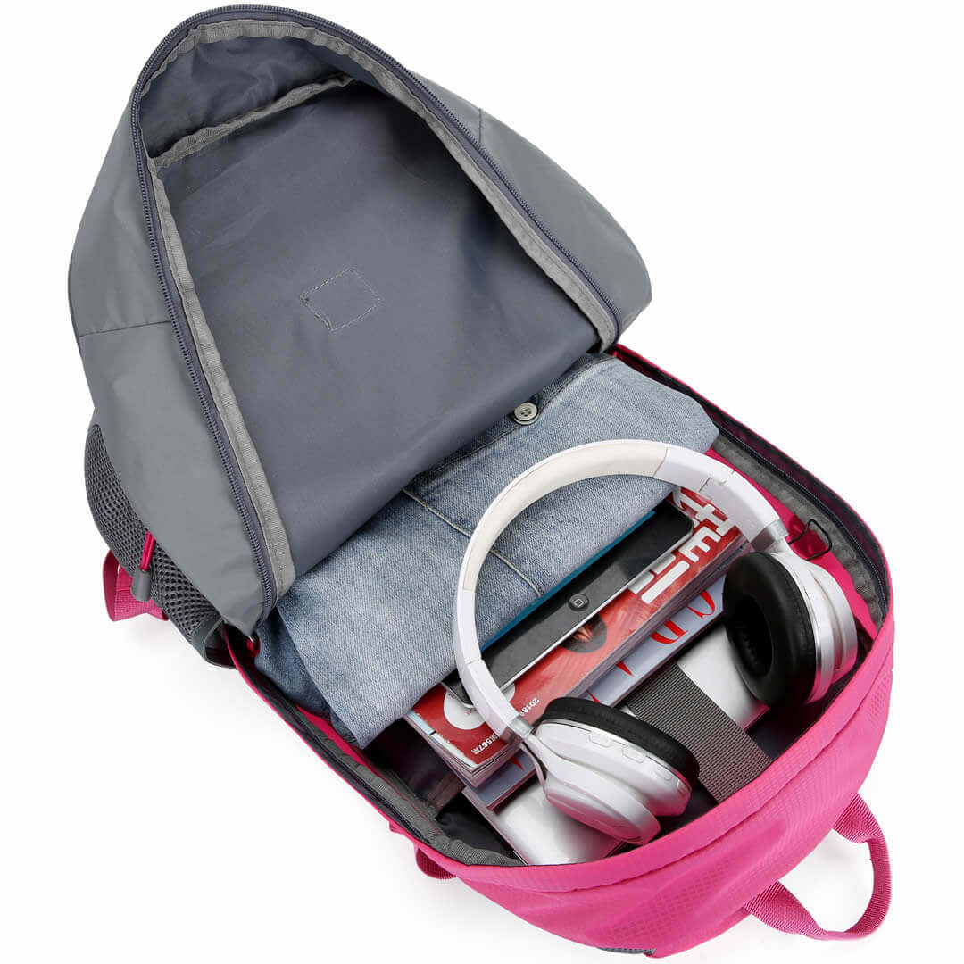 High Visibility Pink Reflective Commuter Bike Backpack | Riderbag Reflektor35 - Image 9