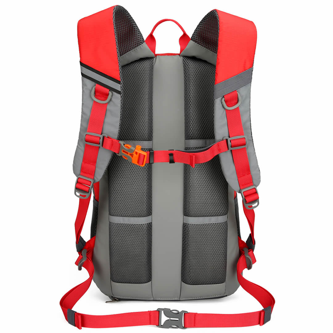 High Visibility Red Reflective Commuter Bike Backpack | Riderbag Reflektor35 - Image 6