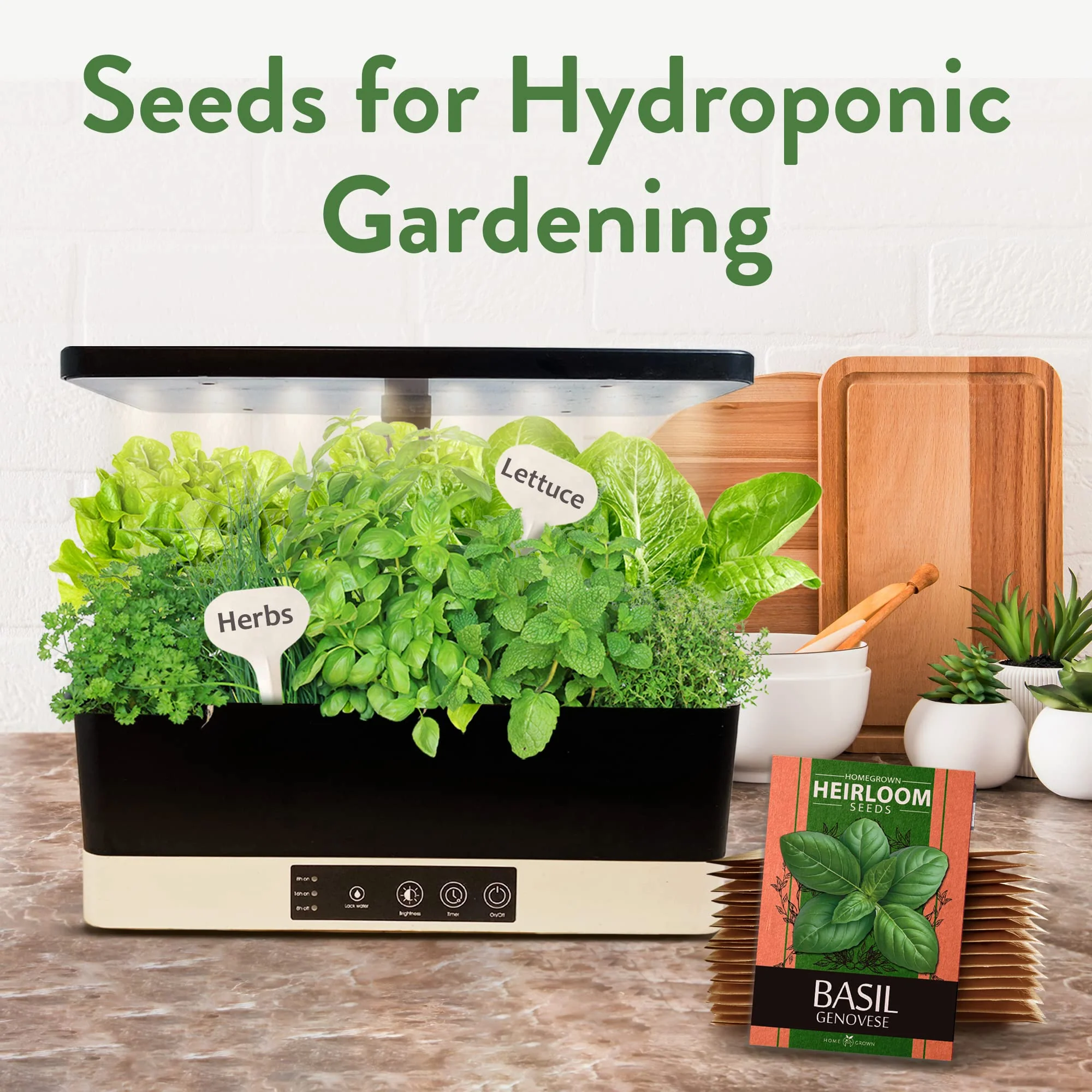 Home Grown Brand Heirloom Herb Seeds 20 Variety Pack - Image 4