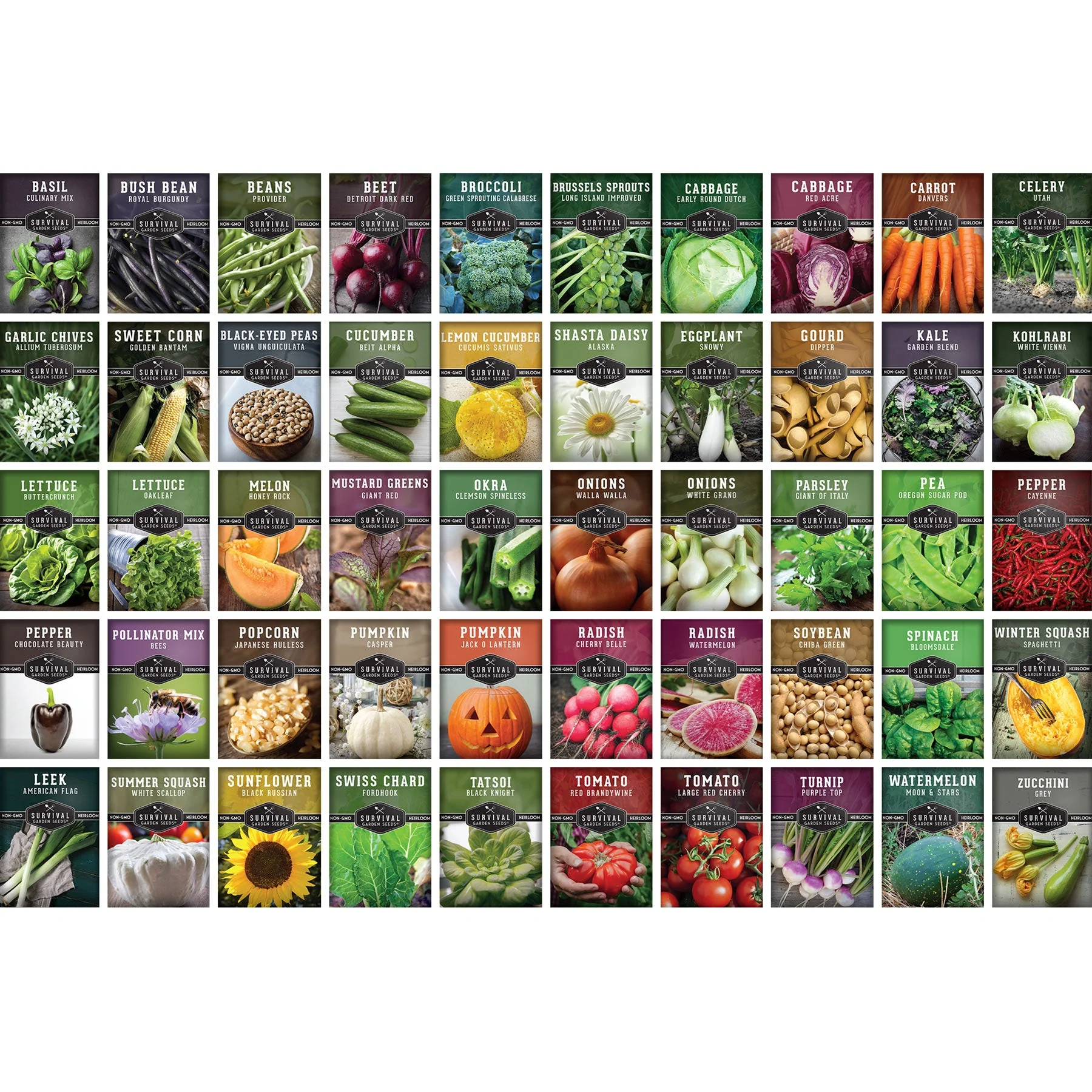 Homestead Garden Collection – 50 Essential Seeds for Self-Reliant Living - Image 2