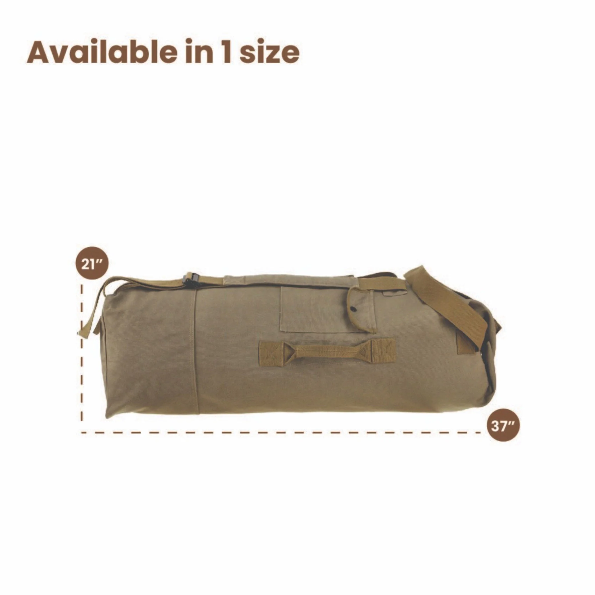 Hoplite Canvas G.I. Top Load Bag - Image 11