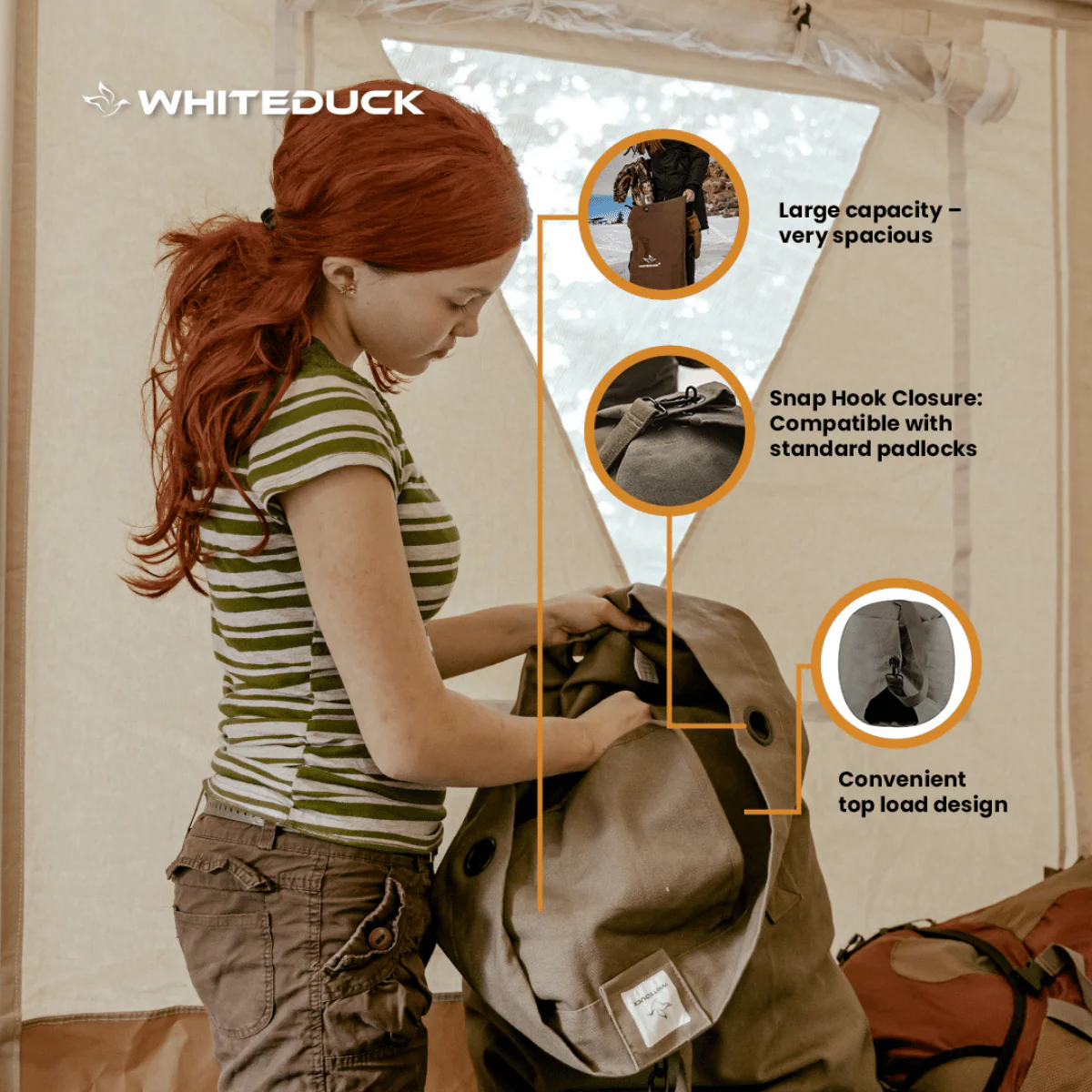 Hoplite Canvas Top Load Bag - Image 4