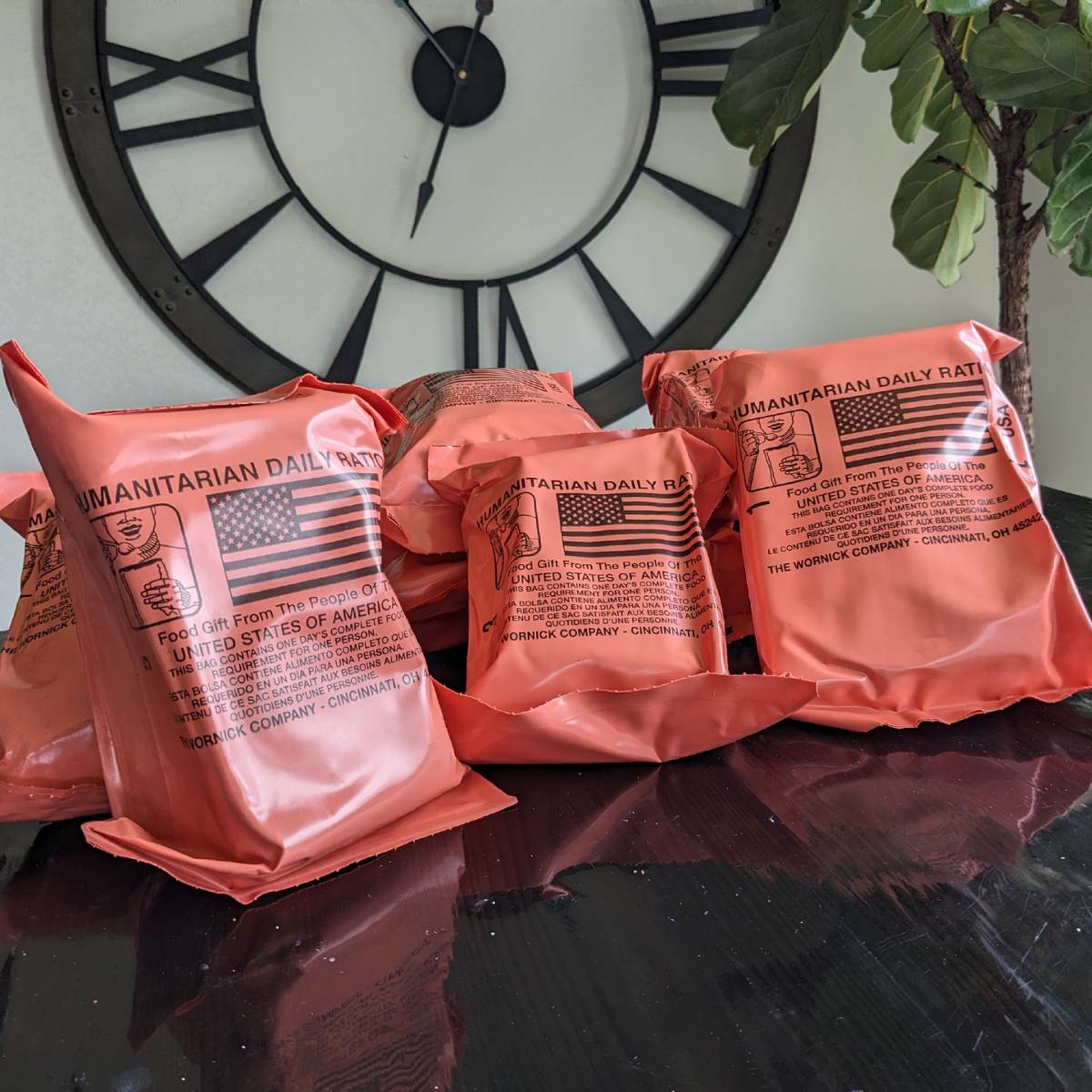 Humanitarian Daily Rations - Vegan MRE - 1 Pouch - Image 3