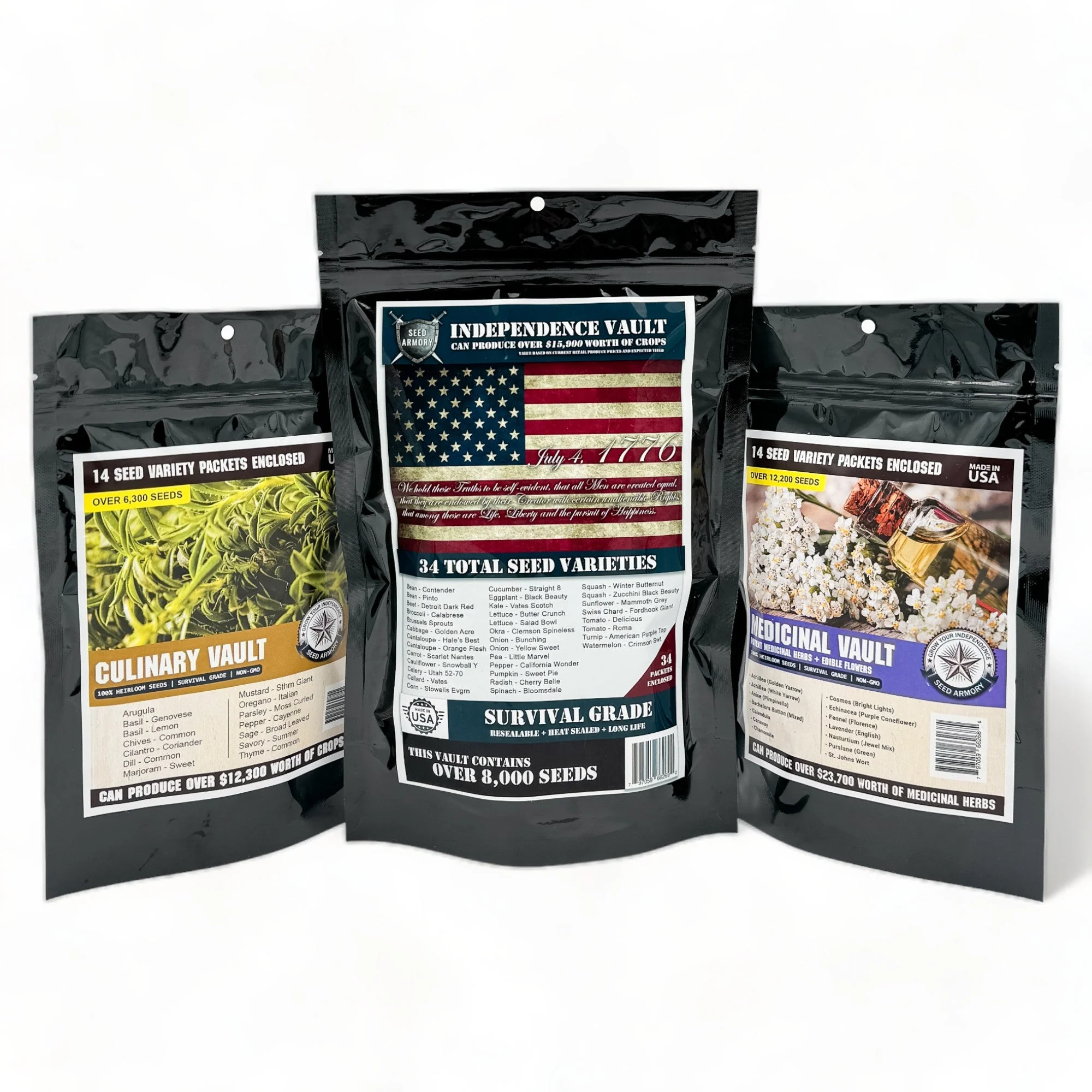 Independence Super Kit Seed Vault- 62 Varieties - Image 3