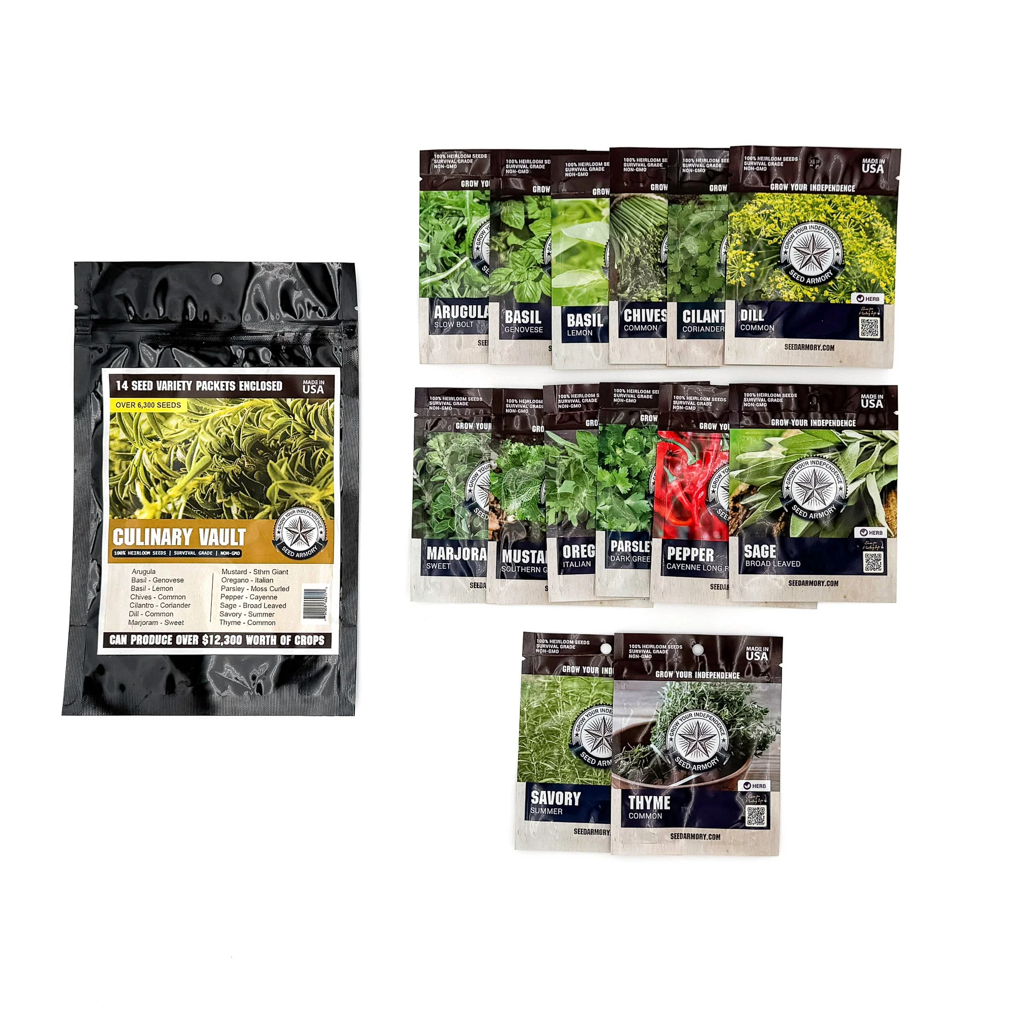 Independence Super Kit Seed Vault- 62 Varieties - Image 5