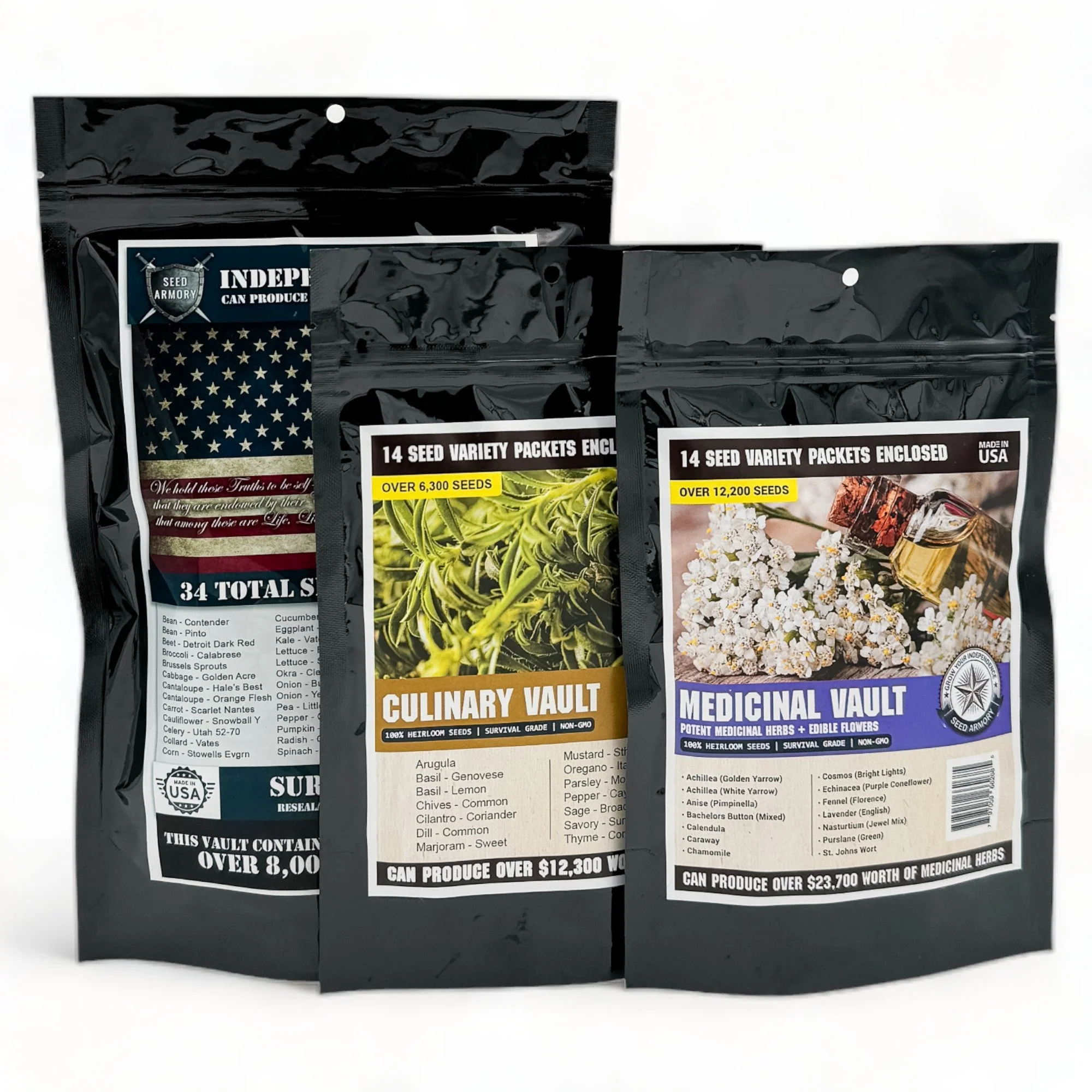 Independence Super Kit Seed Vault- 62 Varieties - Image 7