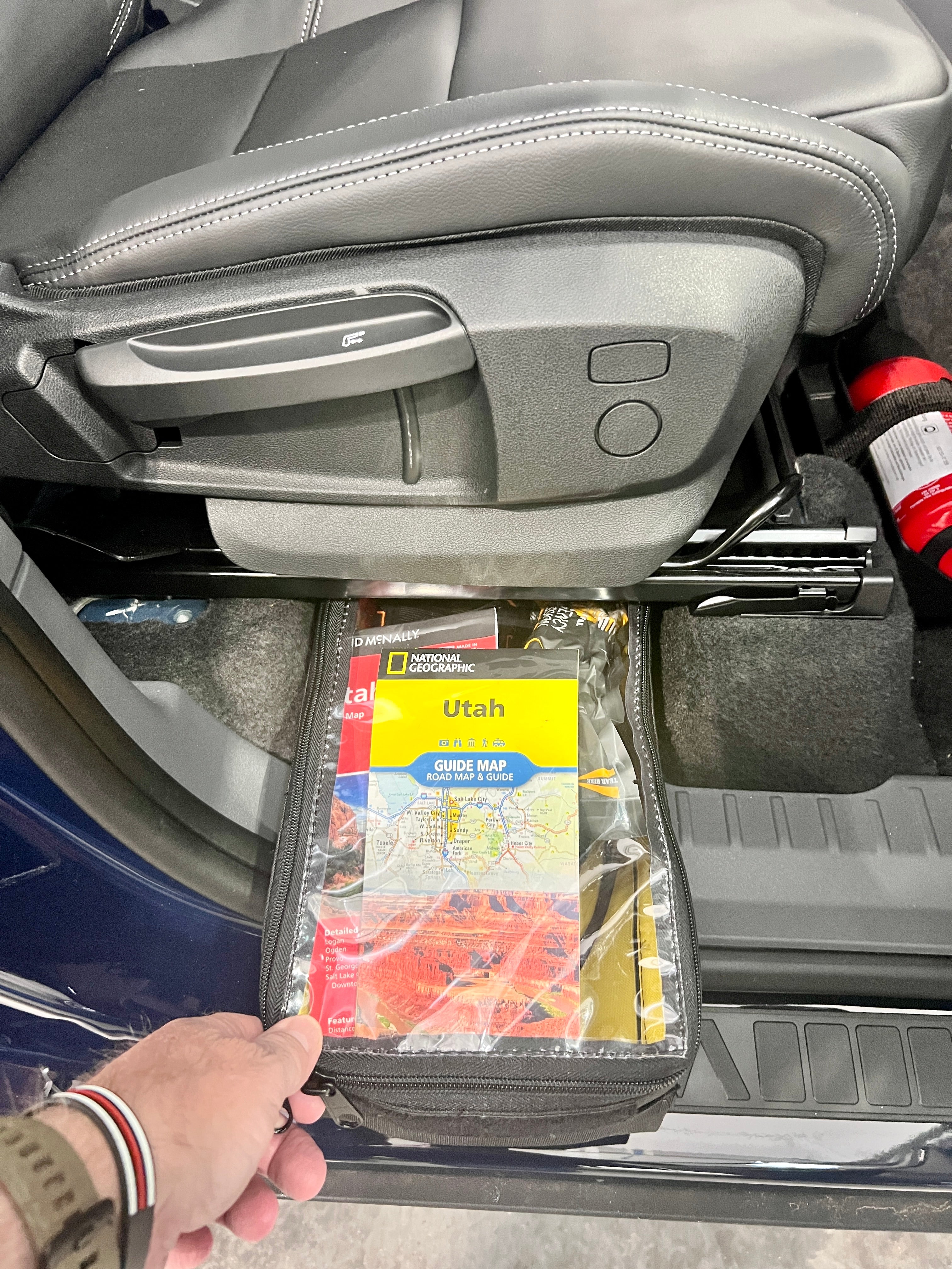 INEOS Grenadier Under Seat Storage Bag CLEAR TOP - Image 3