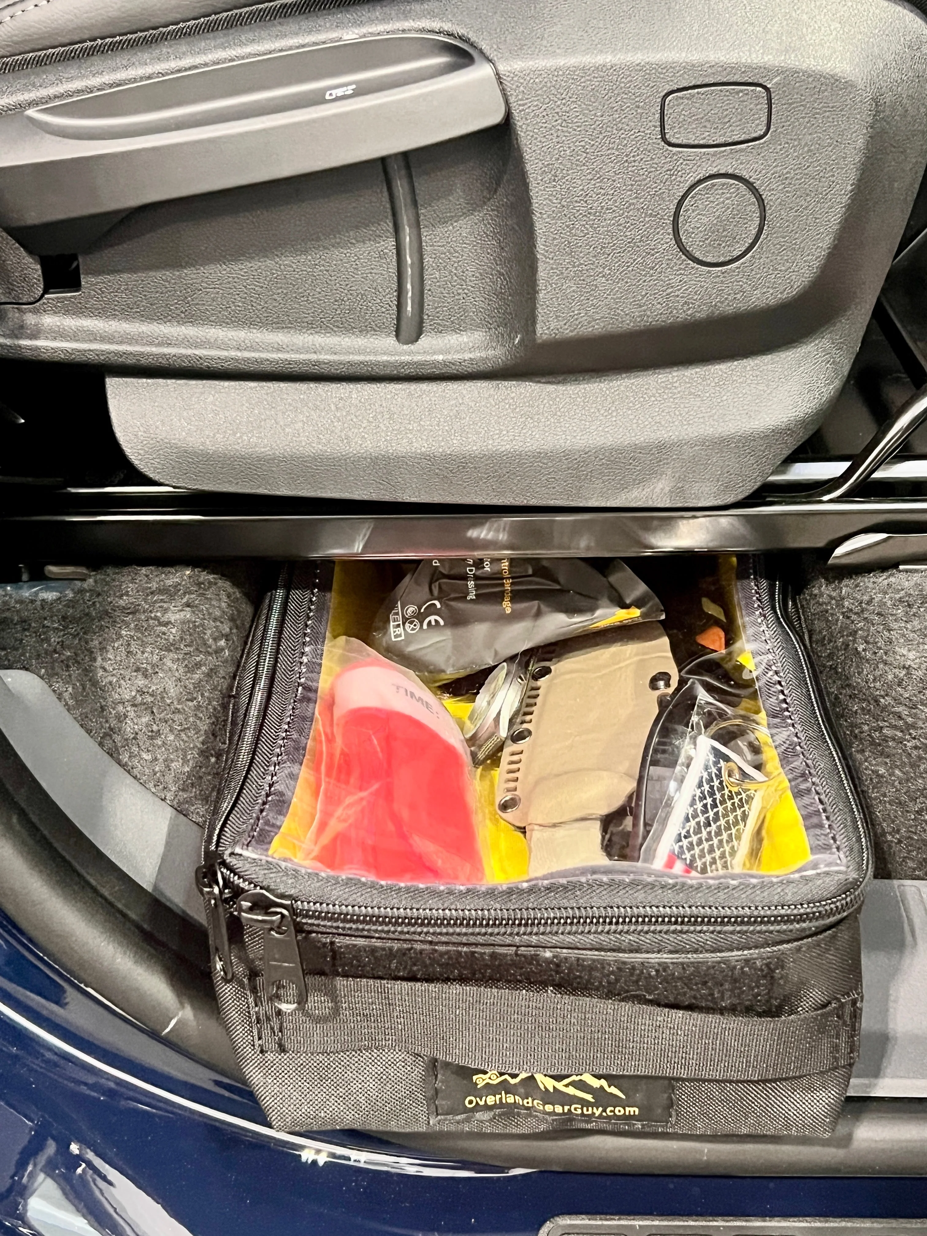 INEOS Grenadier Under Seat Storage Bag CLEAR TOP - Image 4