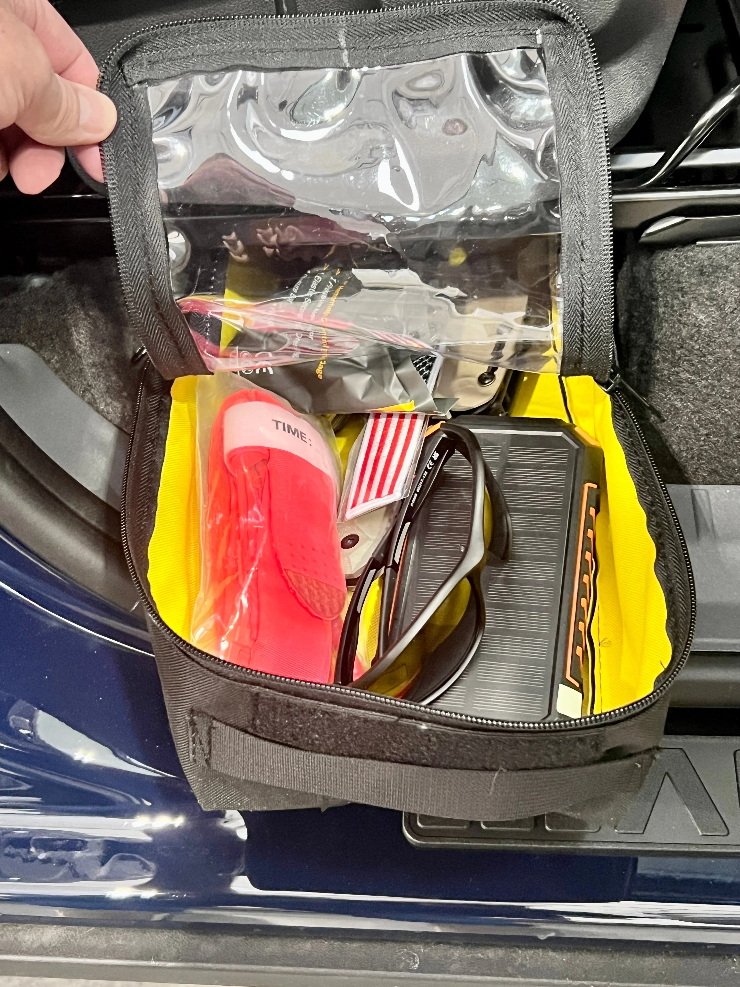 INEOS Grenadier Under Seat Storage Bag CLEAR TOP - Image 8