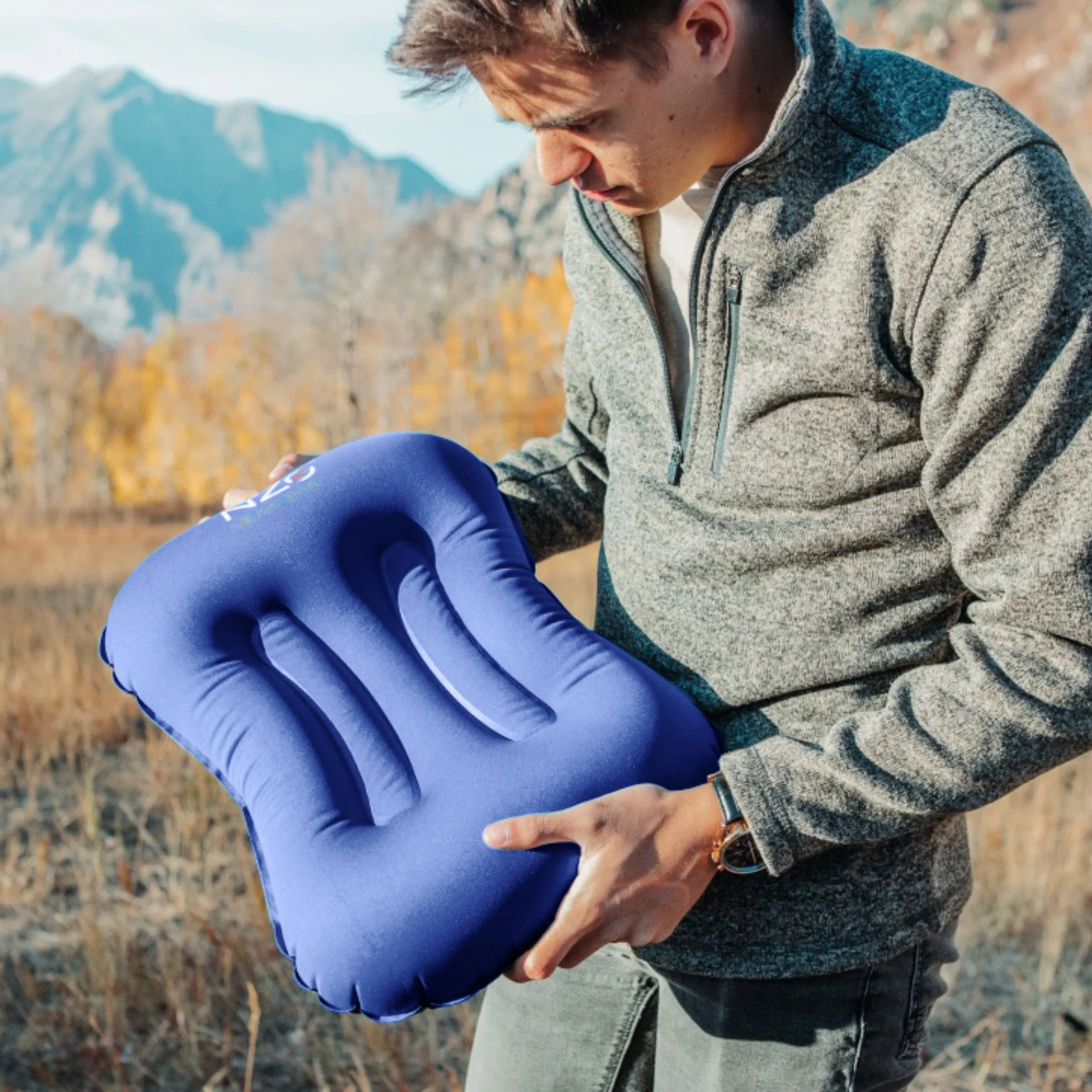 Inflatable Camping Pillow - Image 2